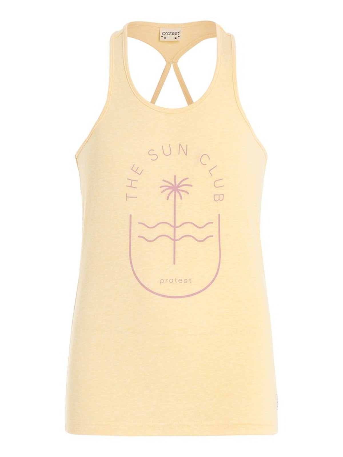 PROTEST PRTBAMBOO JR singlet | MarigoldYellow
