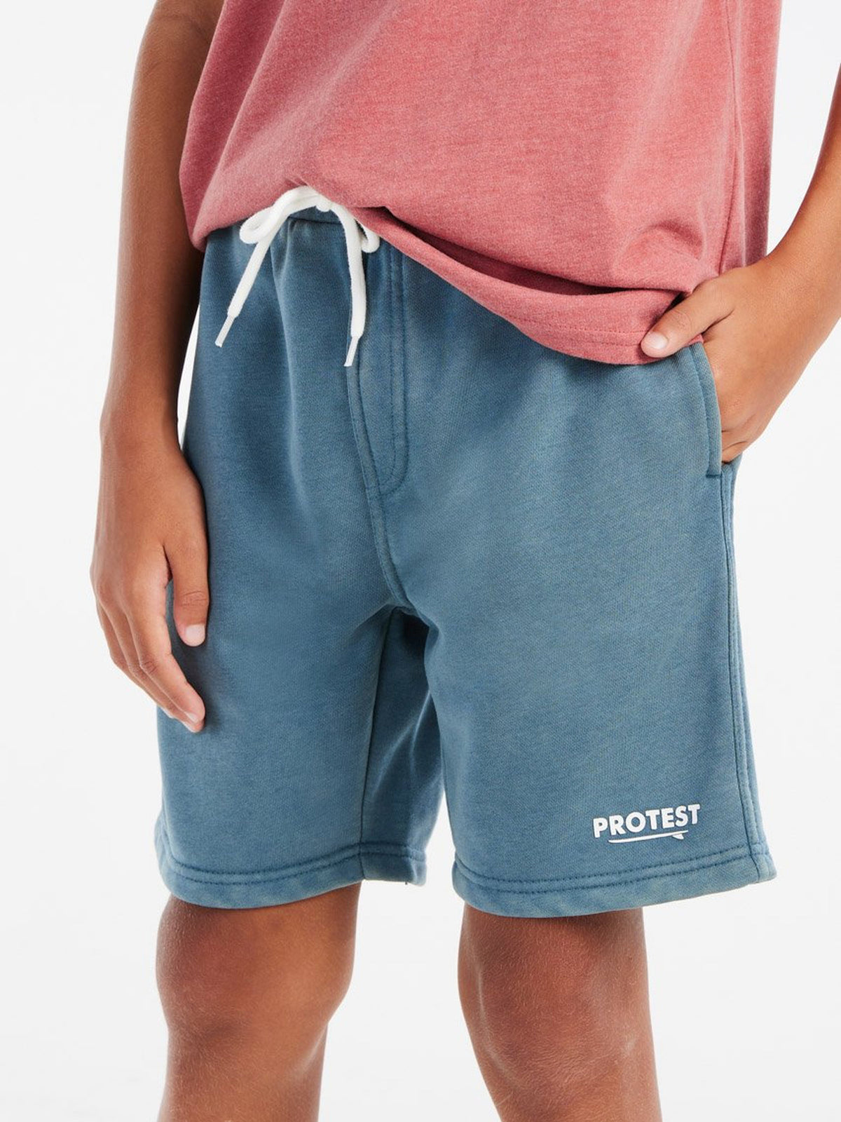 PROTEST PRTClints JR Jogging Shorts | Raku Blue