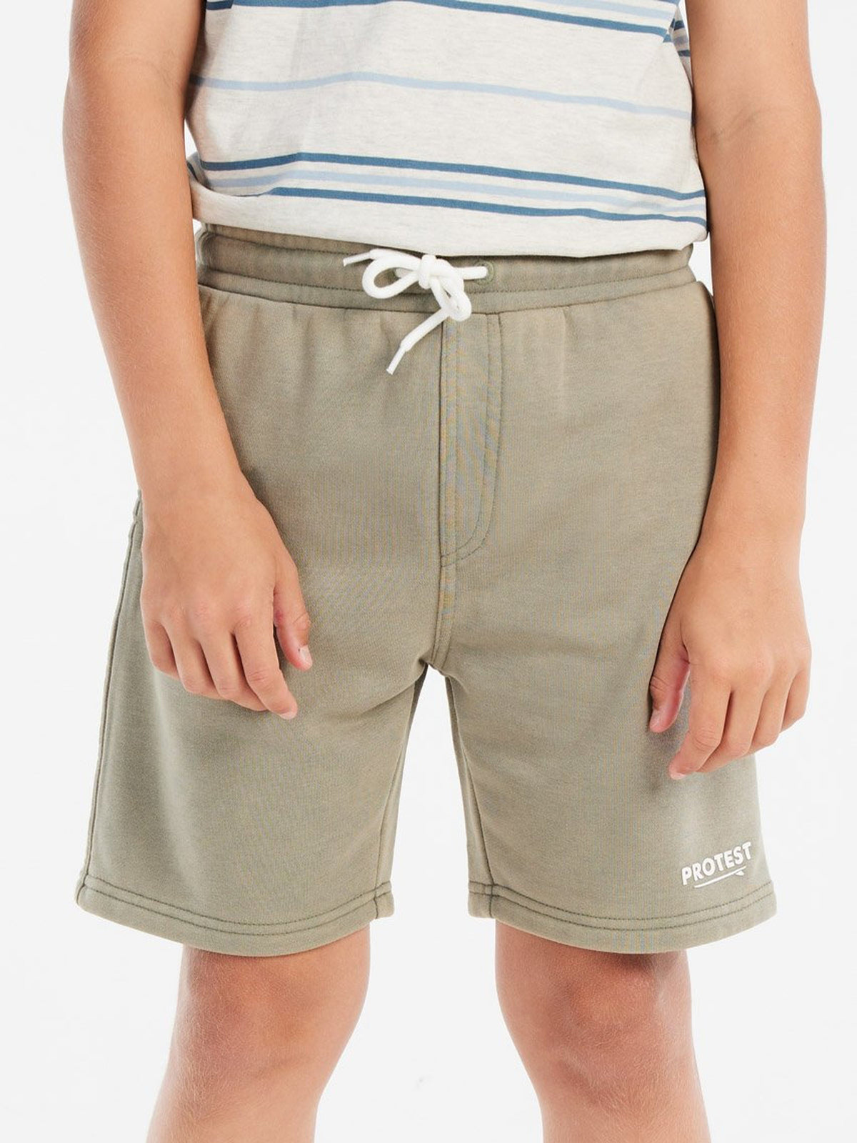 PROTEST PRTClints JR Jogging Shorts | Soil Grey