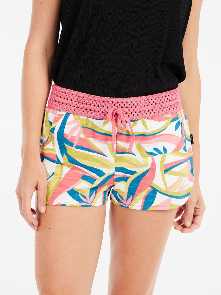 PROTEST PRTFlowery Shorts | Guava Pink