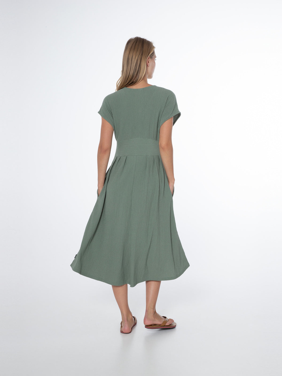 PROTEST PRTSAMBU dress | Glass Bottlegreen