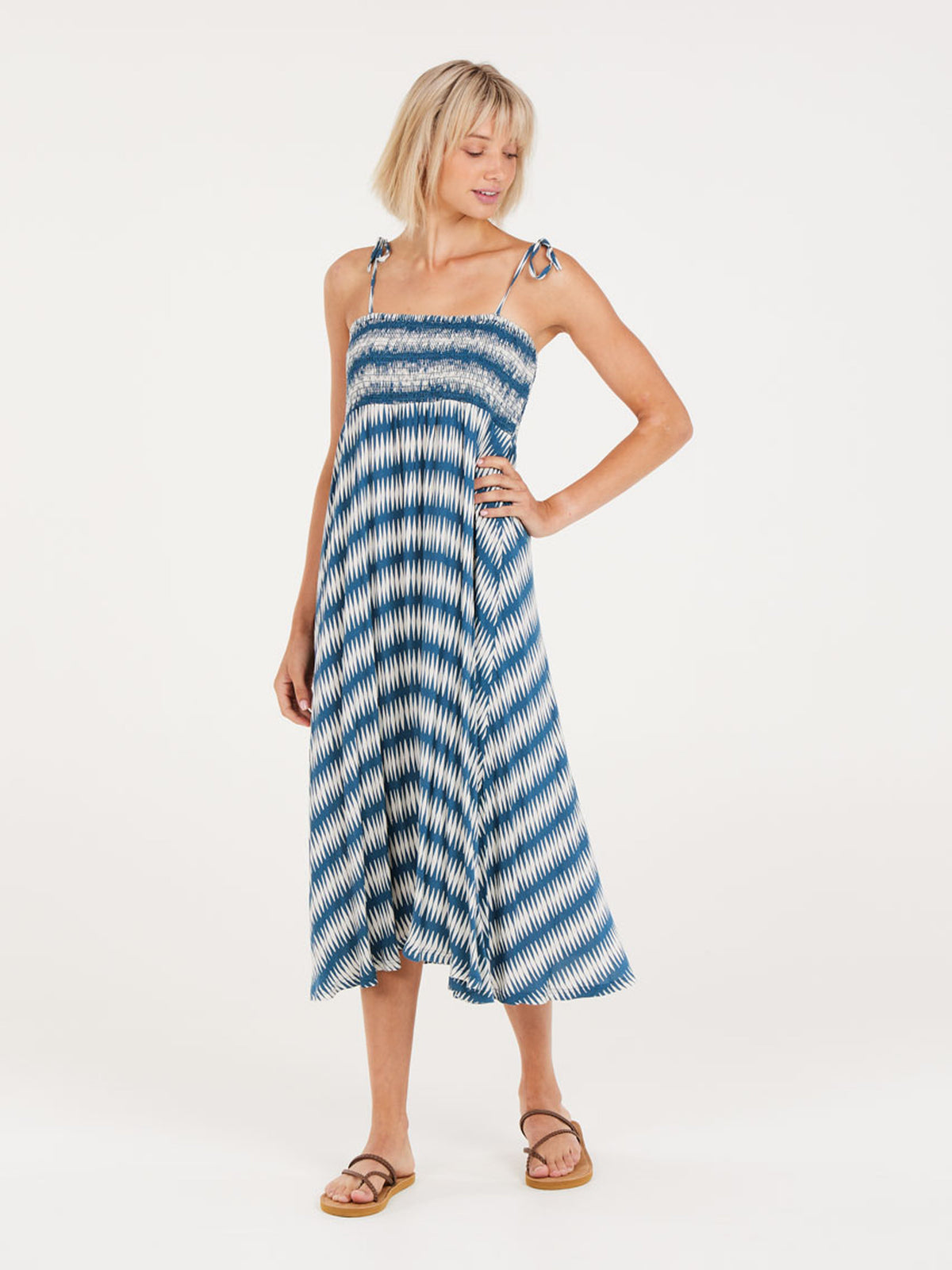 PROTEST PRTSHAKA dress | Raku Blue