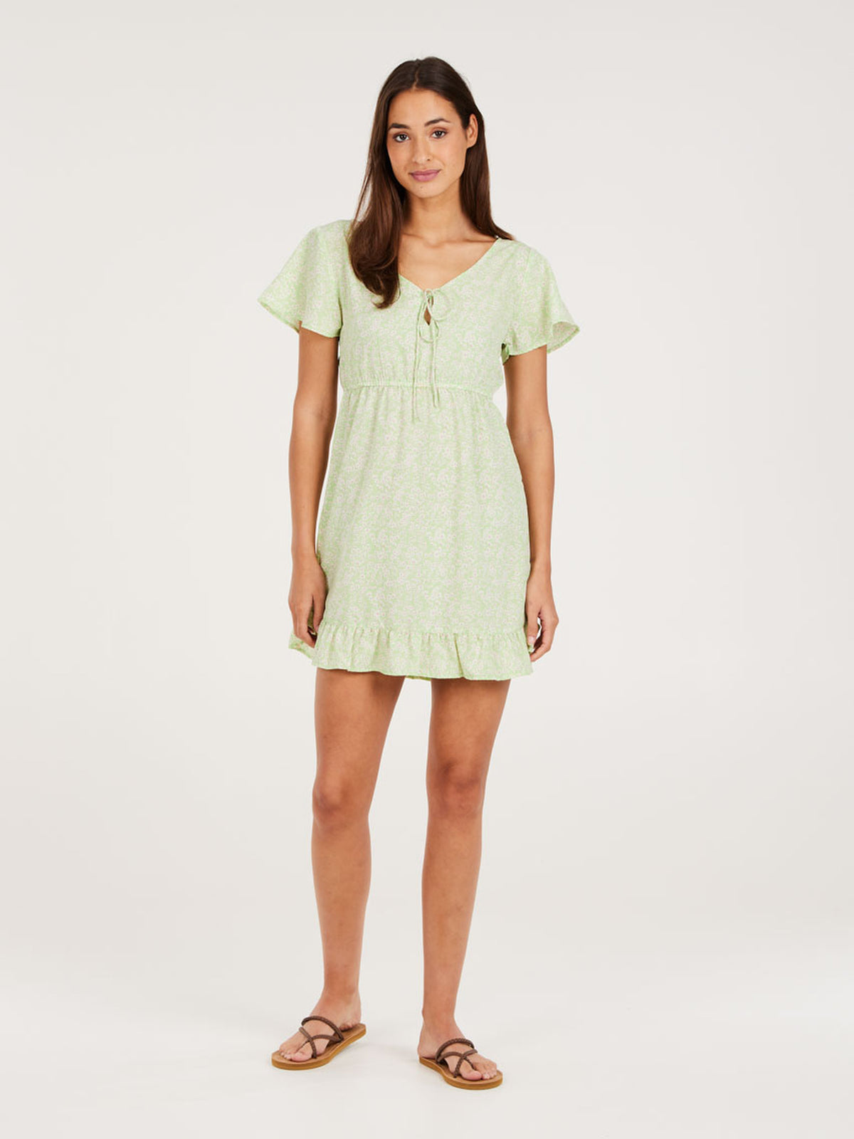PROTEST PRTFENNA dress | Matcha Green