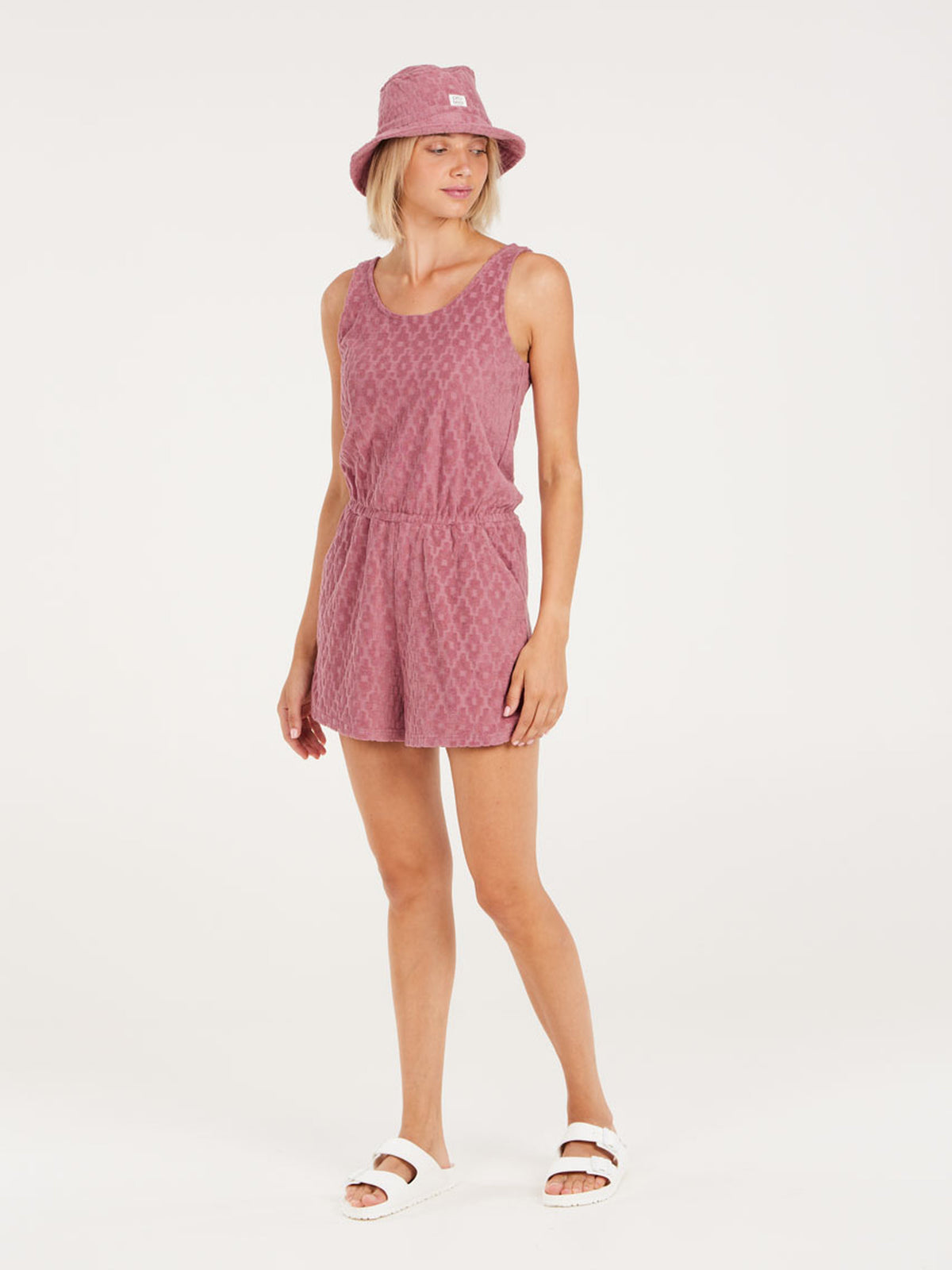 PROTEST PRTMARYAM playsuit | Deco Pink