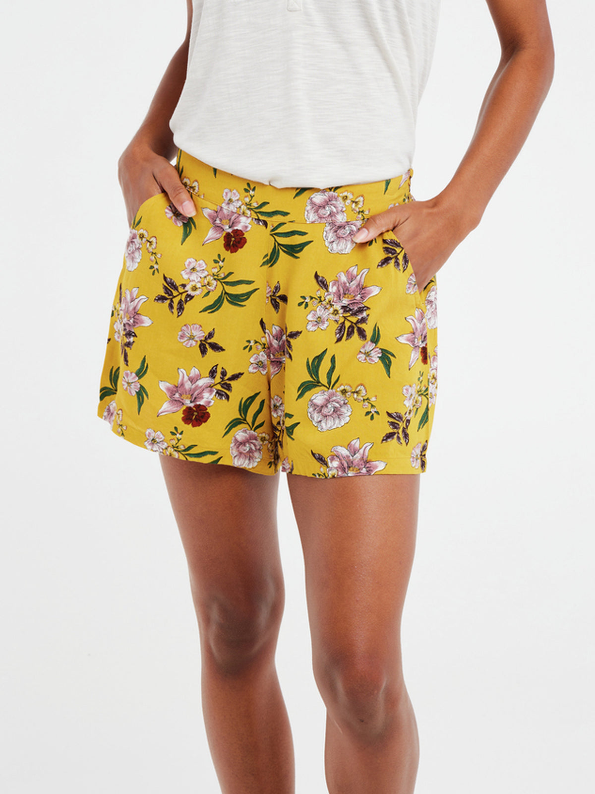 PROTEST PRTMAHI shorts | Tumericyellow
