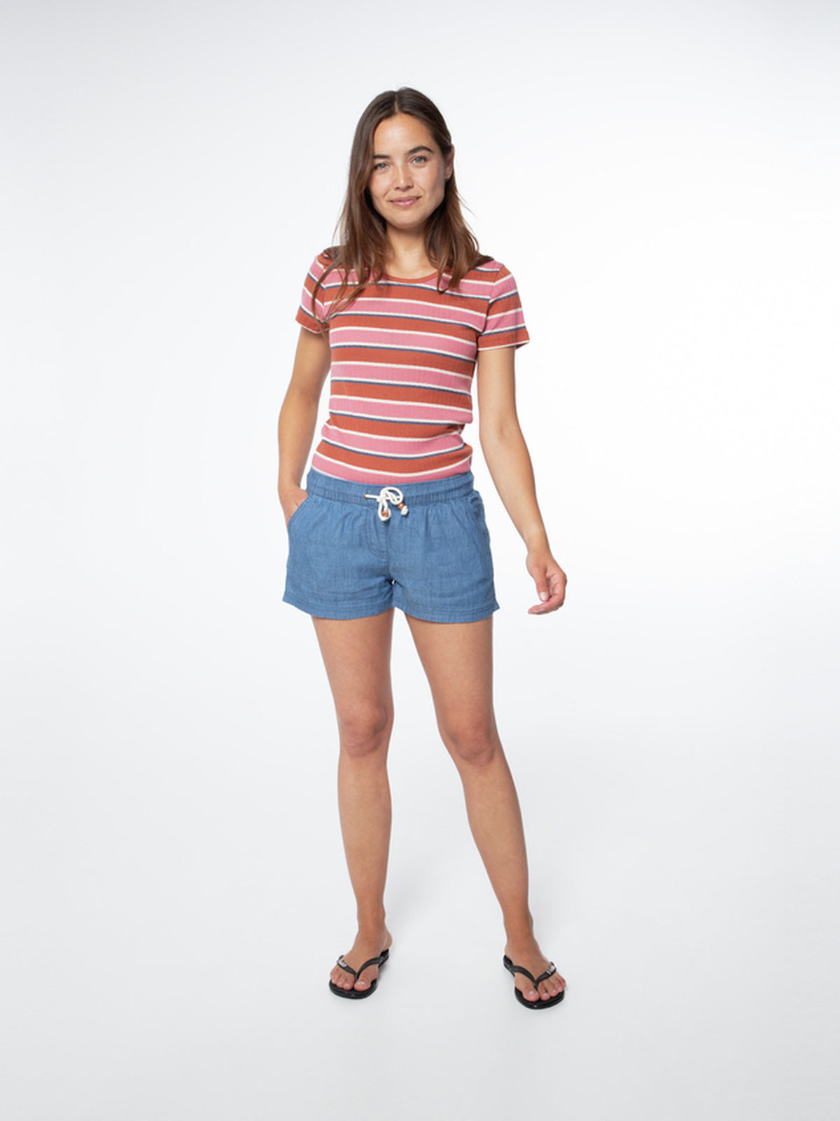 PROTEST PRTFOUNTAIN shorts | Sky Denim