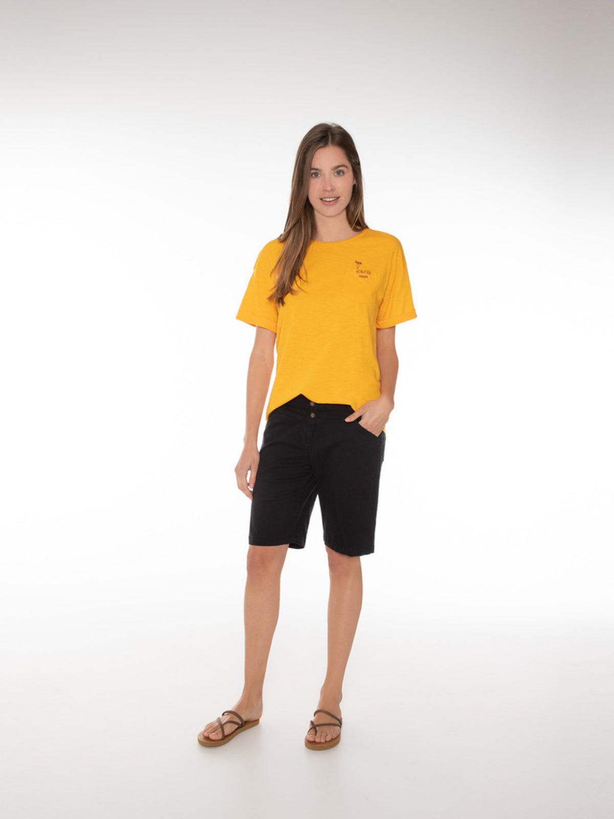 PROTEST MARIE shorts | True Black