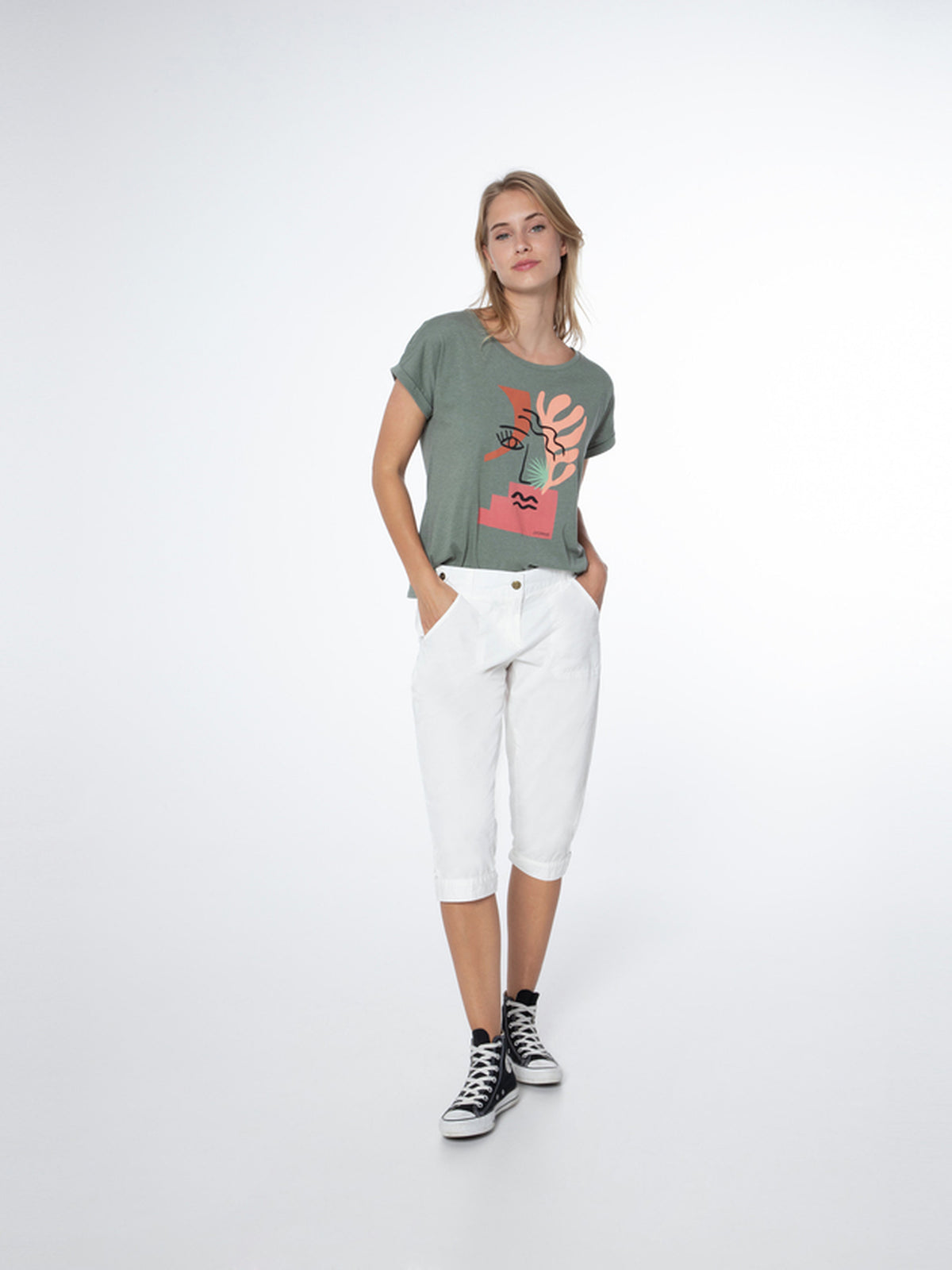 PROTEST SOUPIE 3/4 Pants | Seashelloffwhite