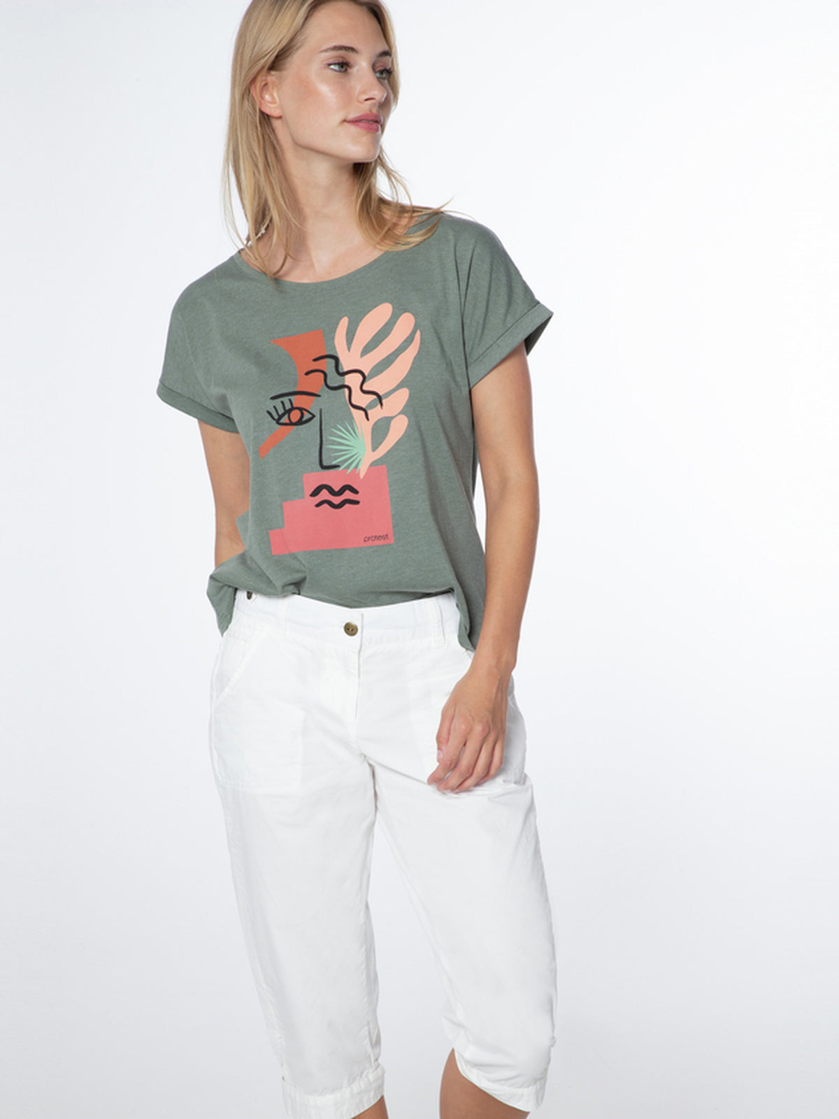 PROTEST SOUPIE 3/4 Pants | Seashelloffwhite