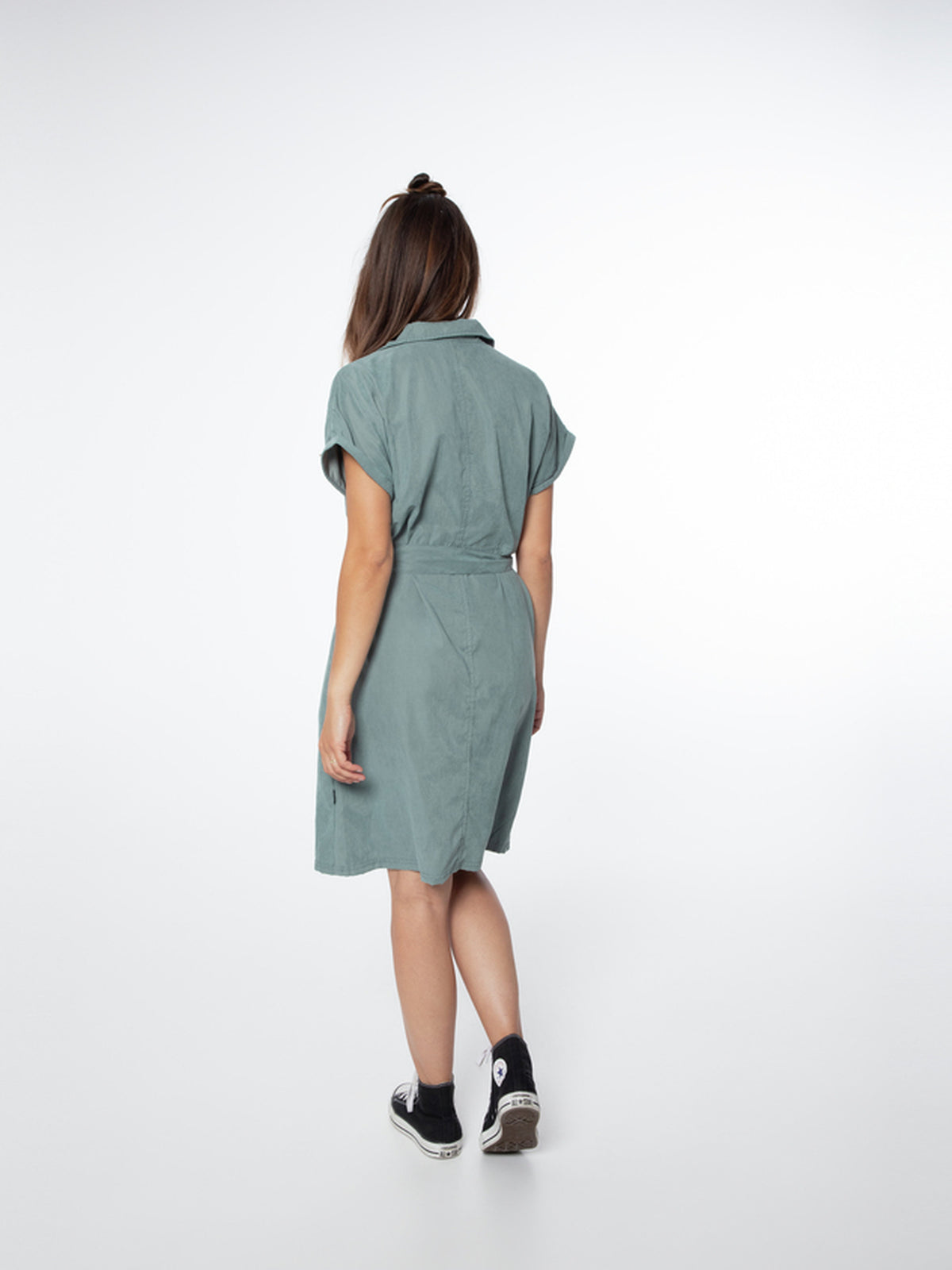 PROTEST NXGARRETI Dress | Glass Bottlegreen