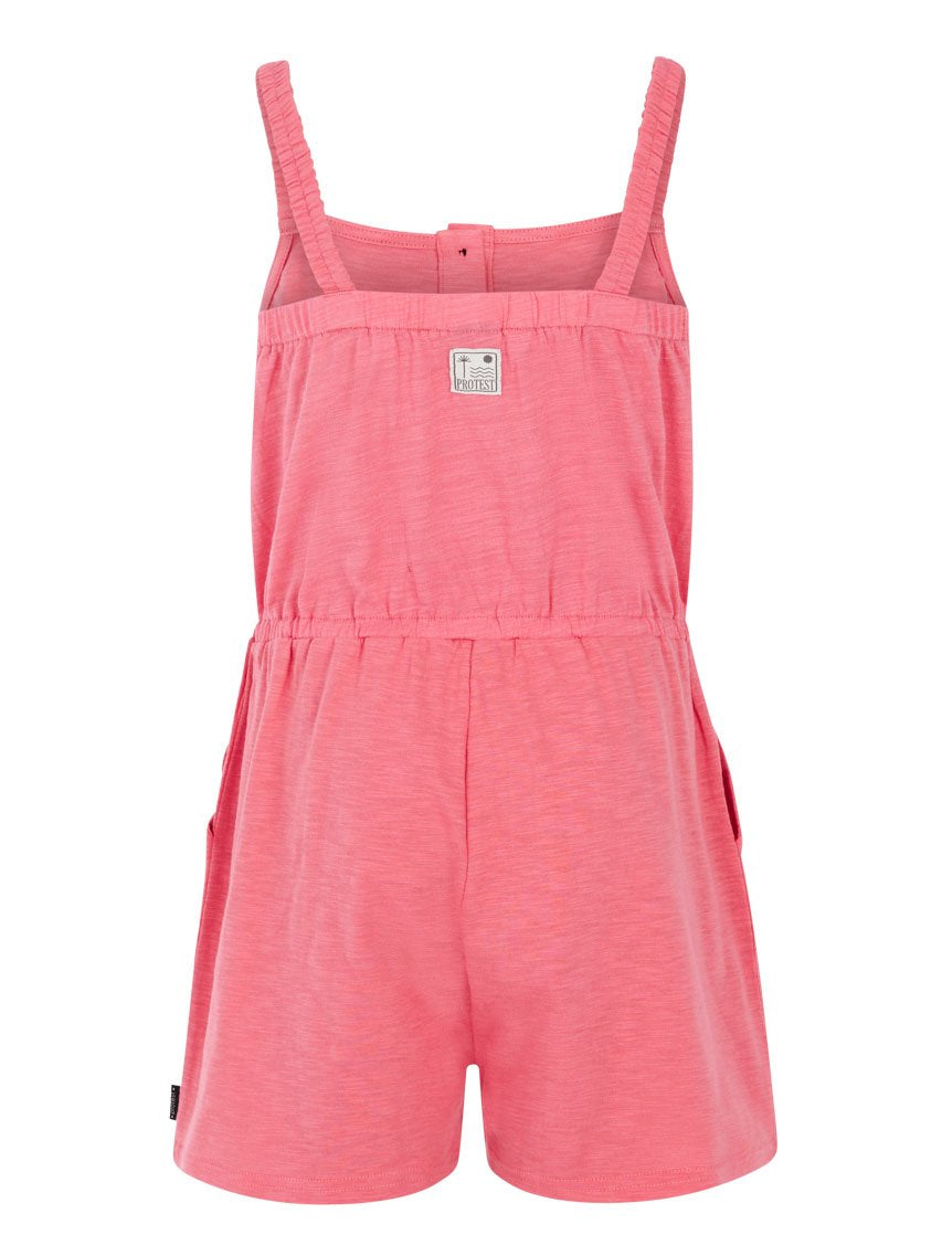 PROTEST PRTSimba JR Playsuit | Guava Pink