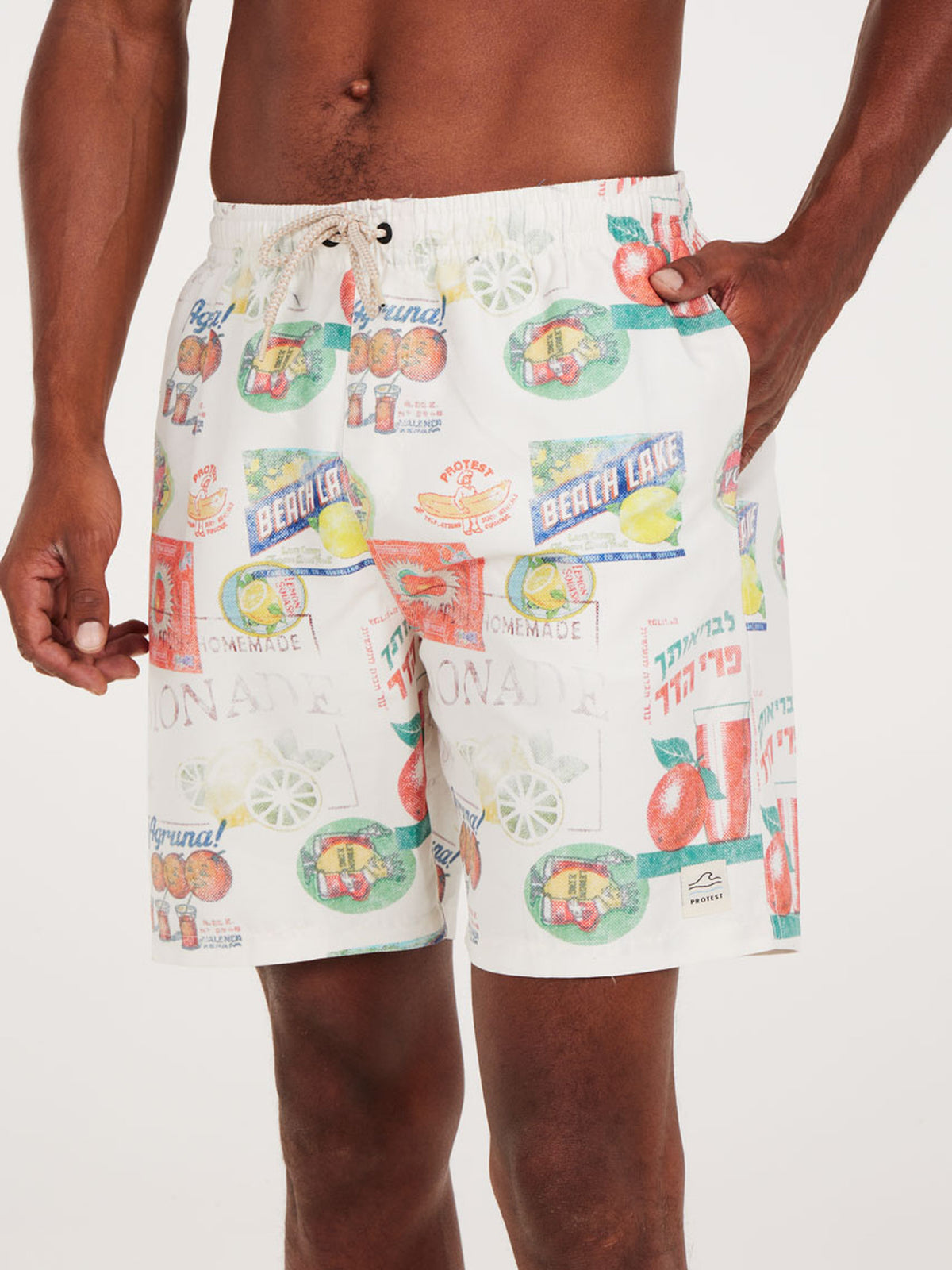 PROTEST PRTGUNO beachshort | Kitoffwhite