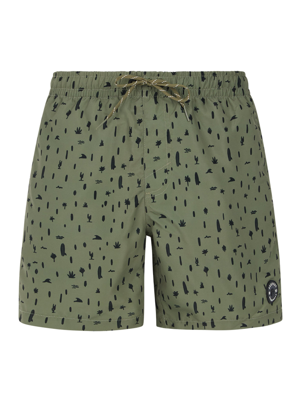 PROTEST PRTGROM beachshort | Artichoke green