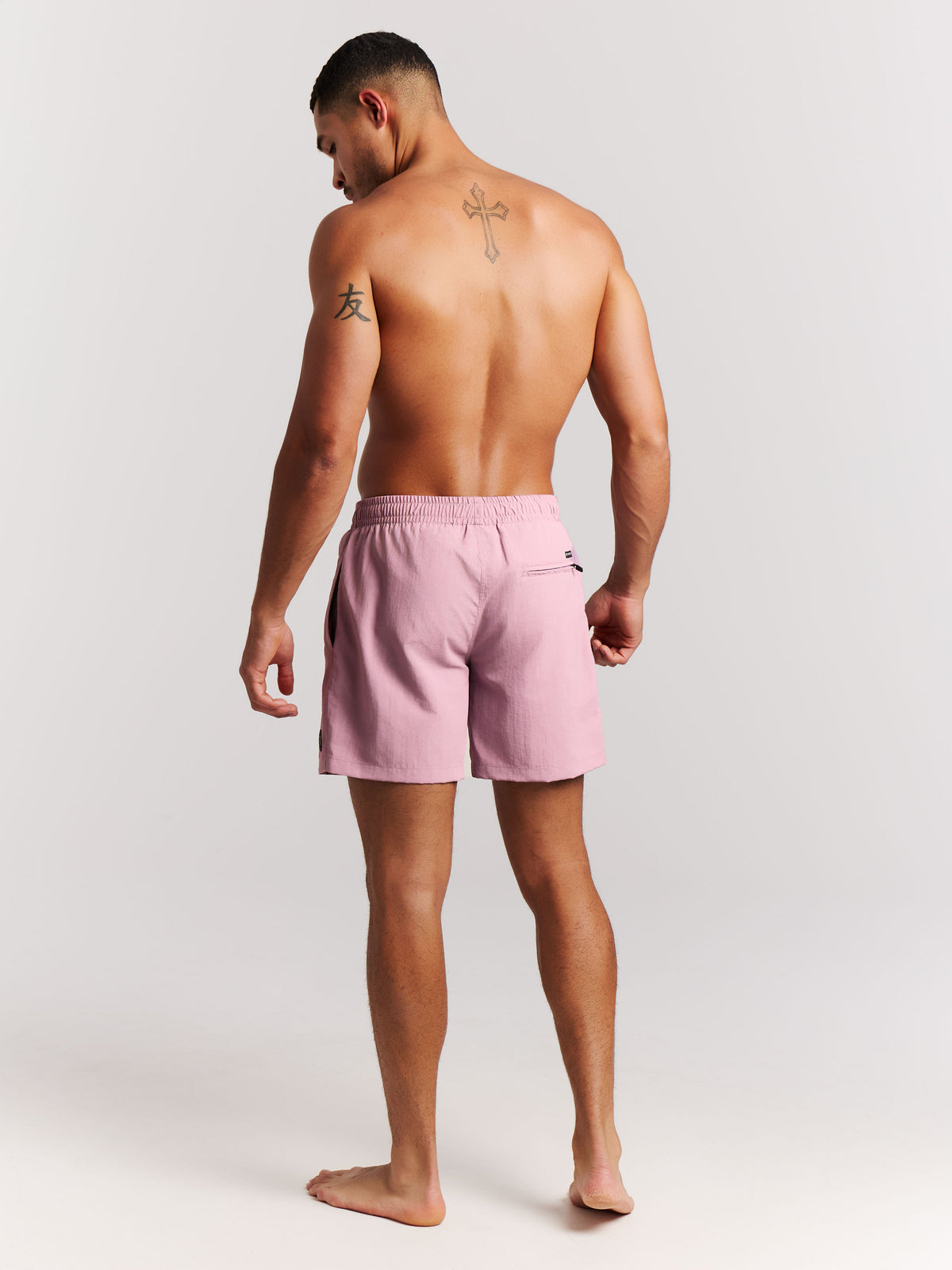 PROTEST Faster Beach Shorts | Plum Mauve