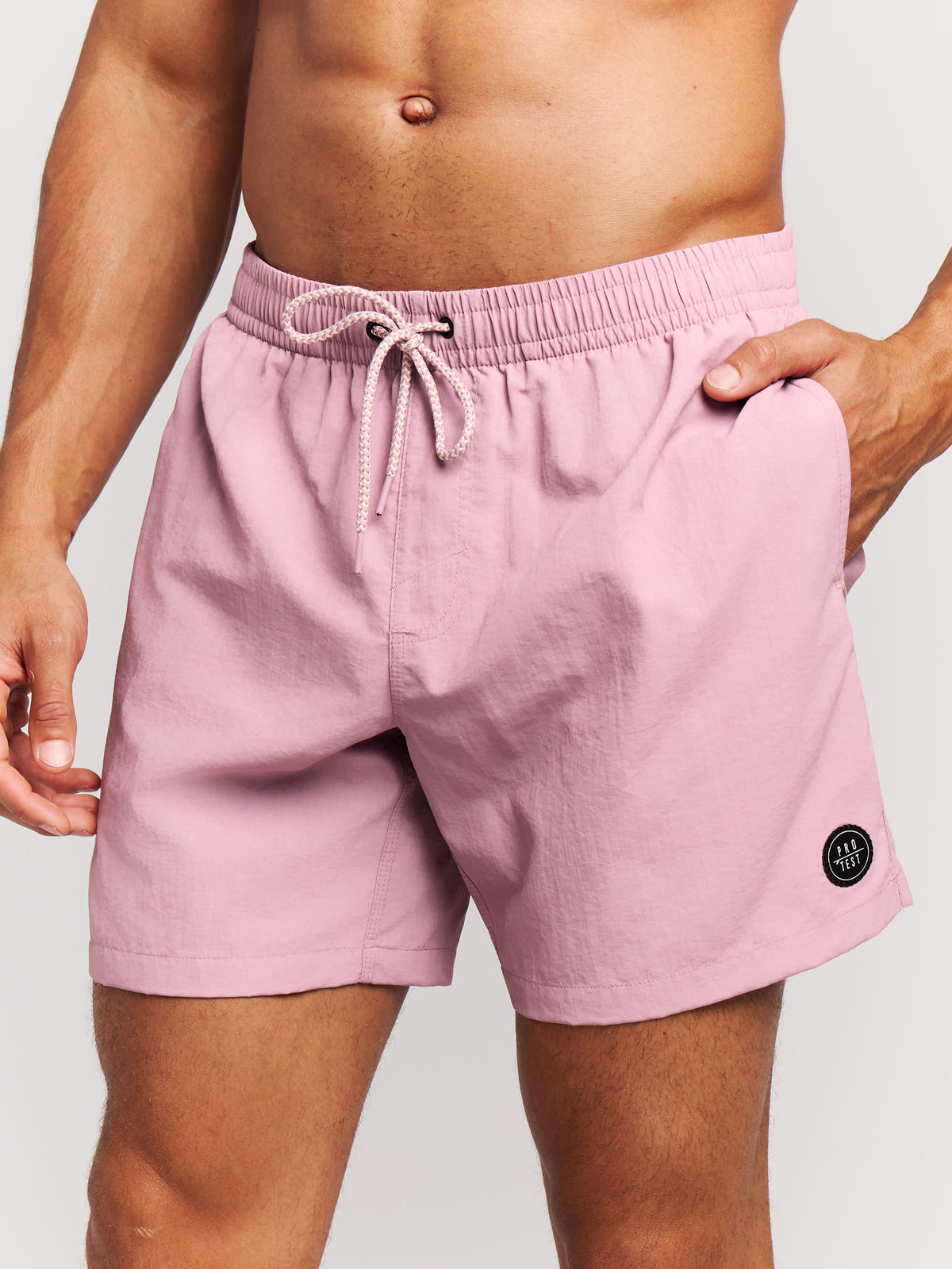 PROTEST Faster Beach Shorts | Plum Mauve