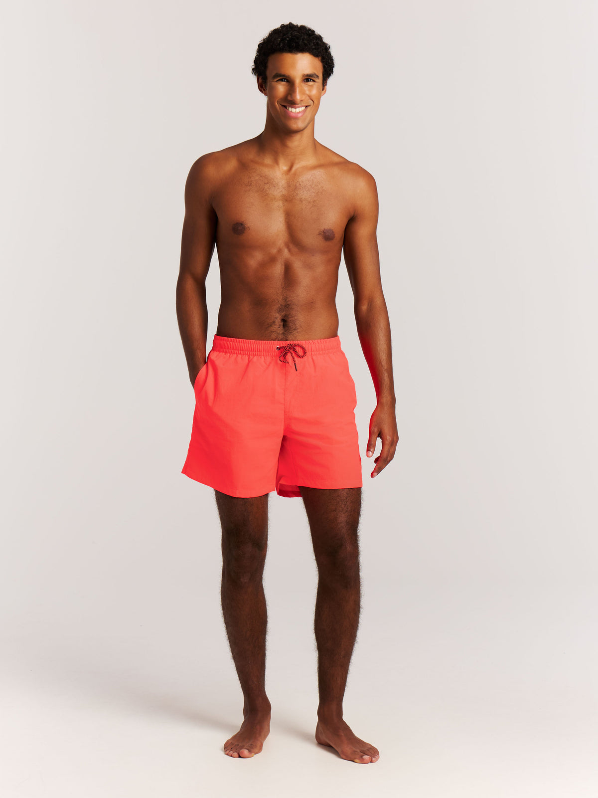 PROTEST FASTER Beachshort | Neon Pink