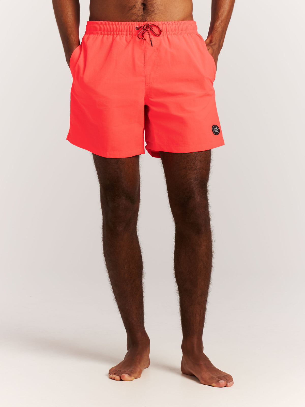 PROTEST FASTER Beachshort | Neon Pink