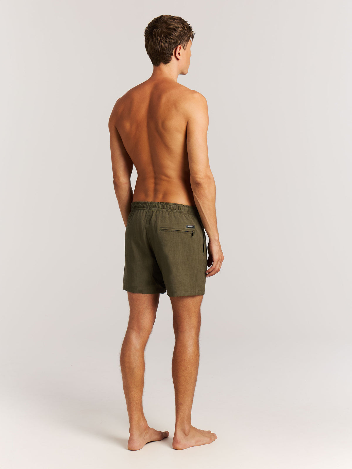 PROTEST Davey Beach Shorts | Camo Green