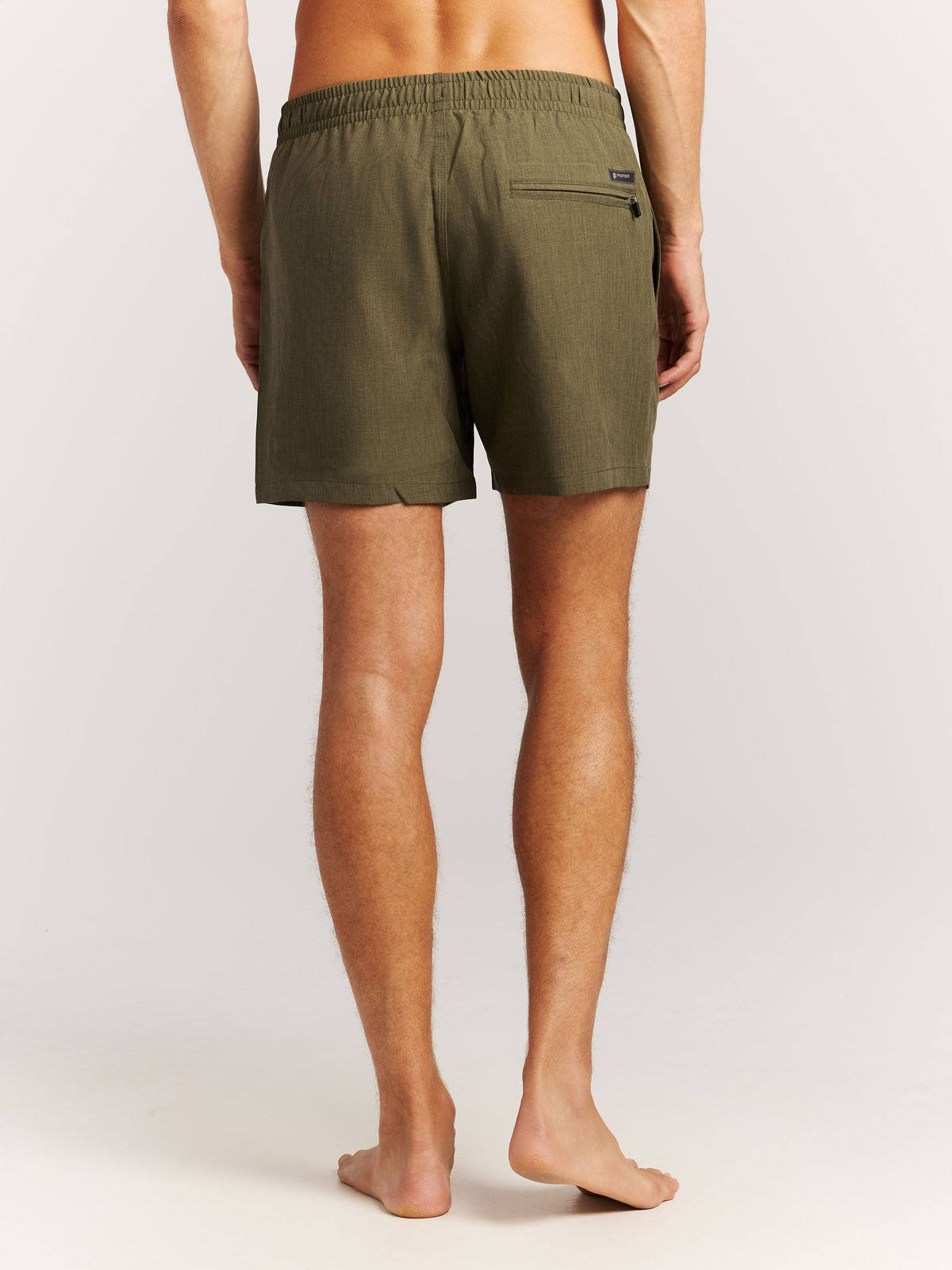 PROTEST Davey Beach Shorts | Camo Green