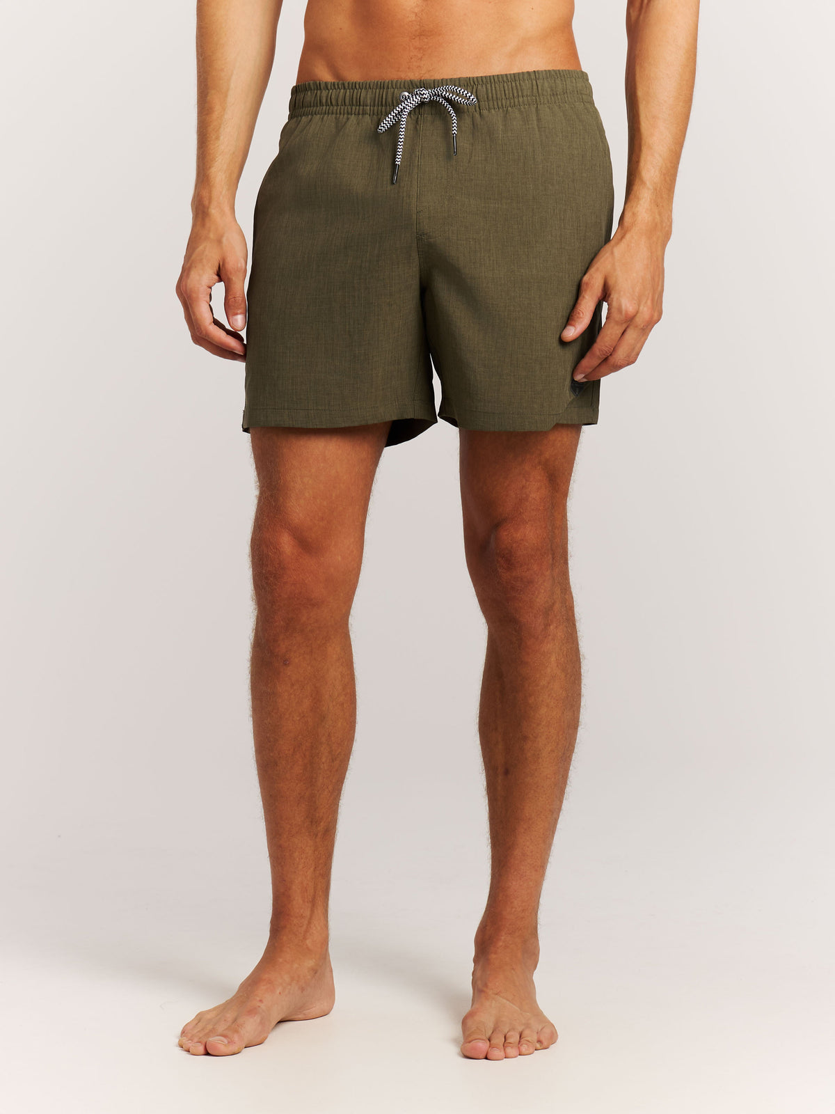 PROTEST Davey Beach Shorts | Camo Green