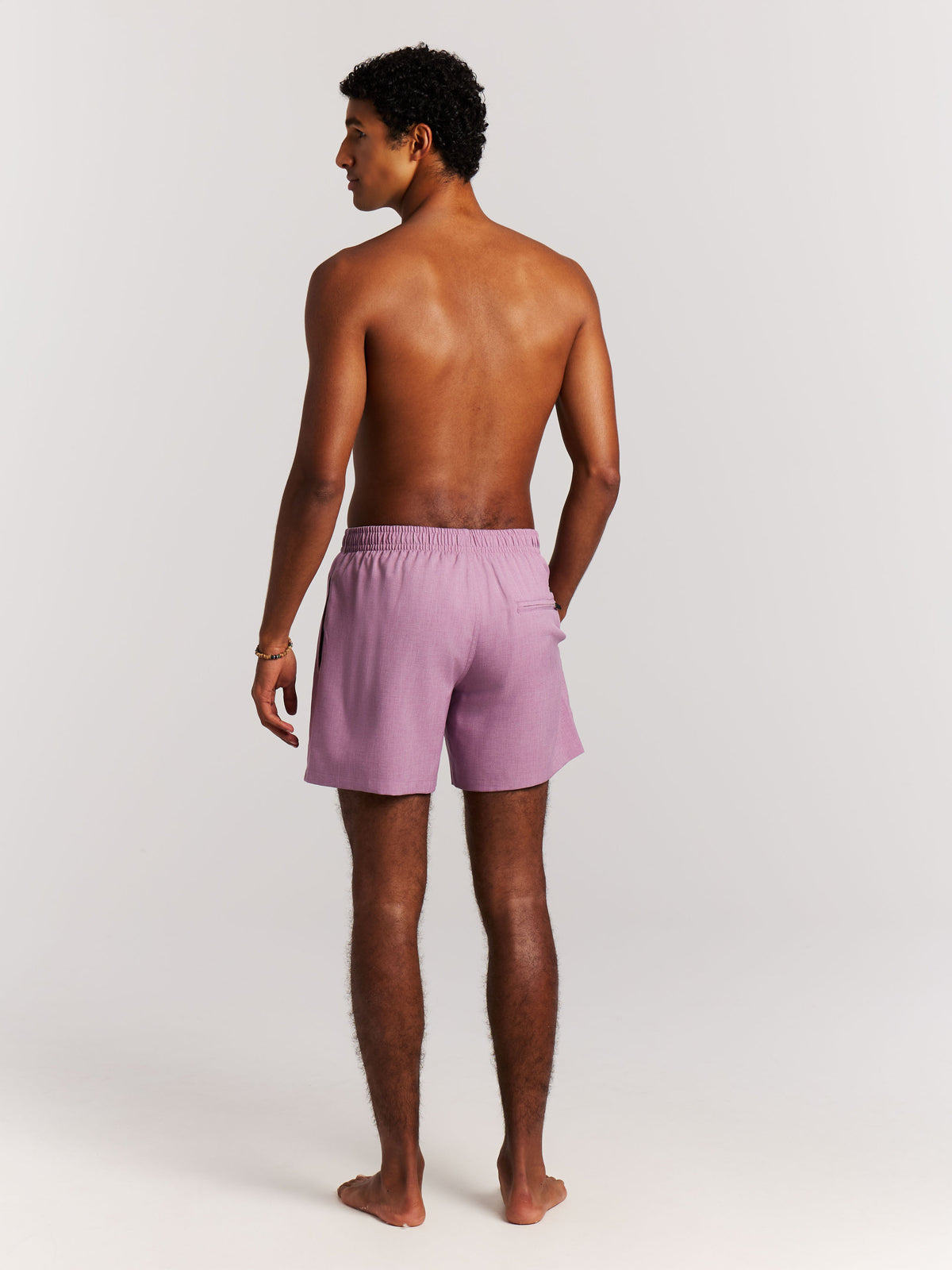 PROTEST Davey Beach Shorts | Plum Mauve