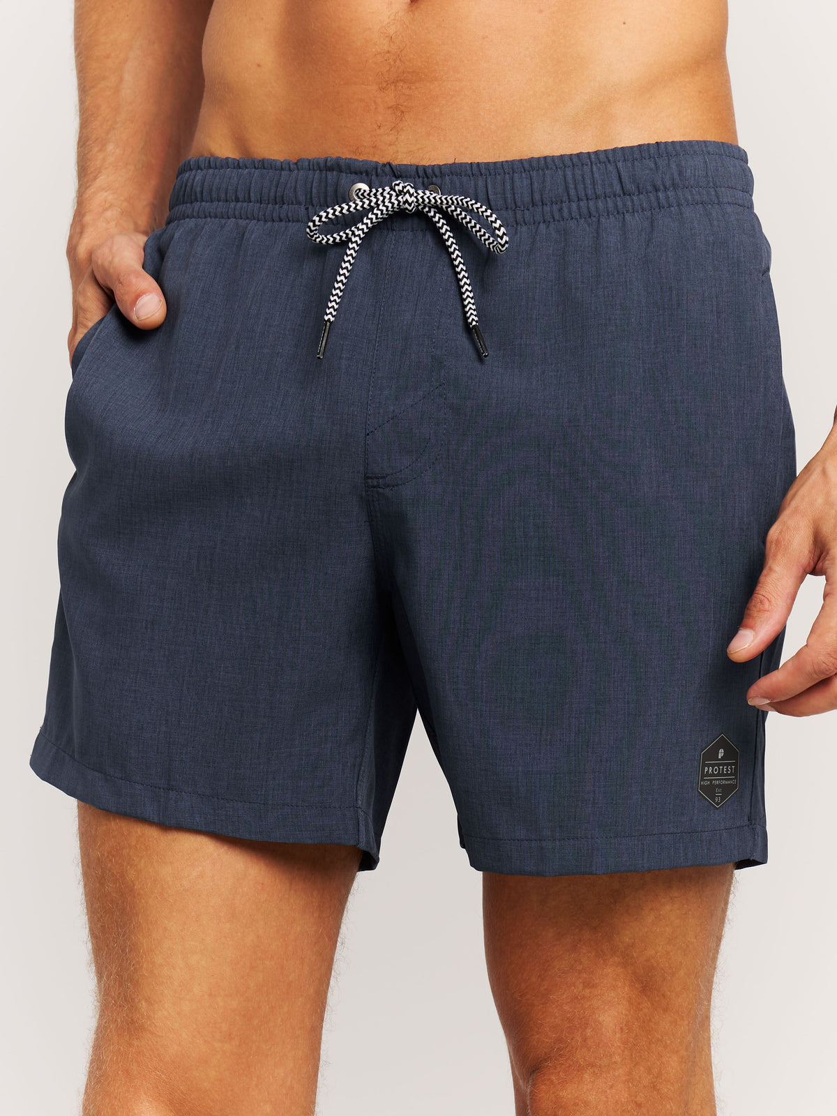 PROTEST Davey Beach Shorts | Ground Blue