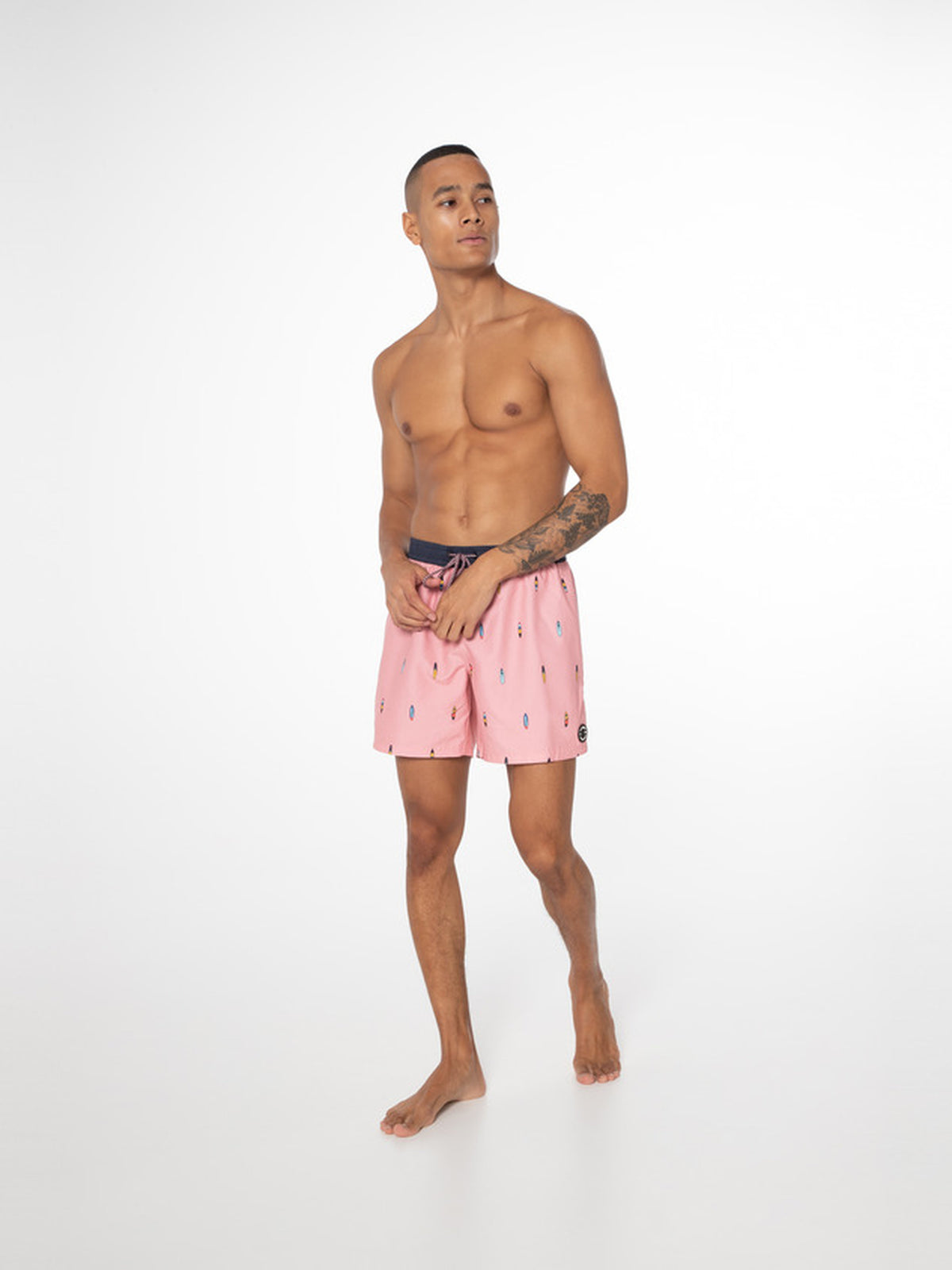PROTEST PRTFIRDOWS beachshort | Silver Pink