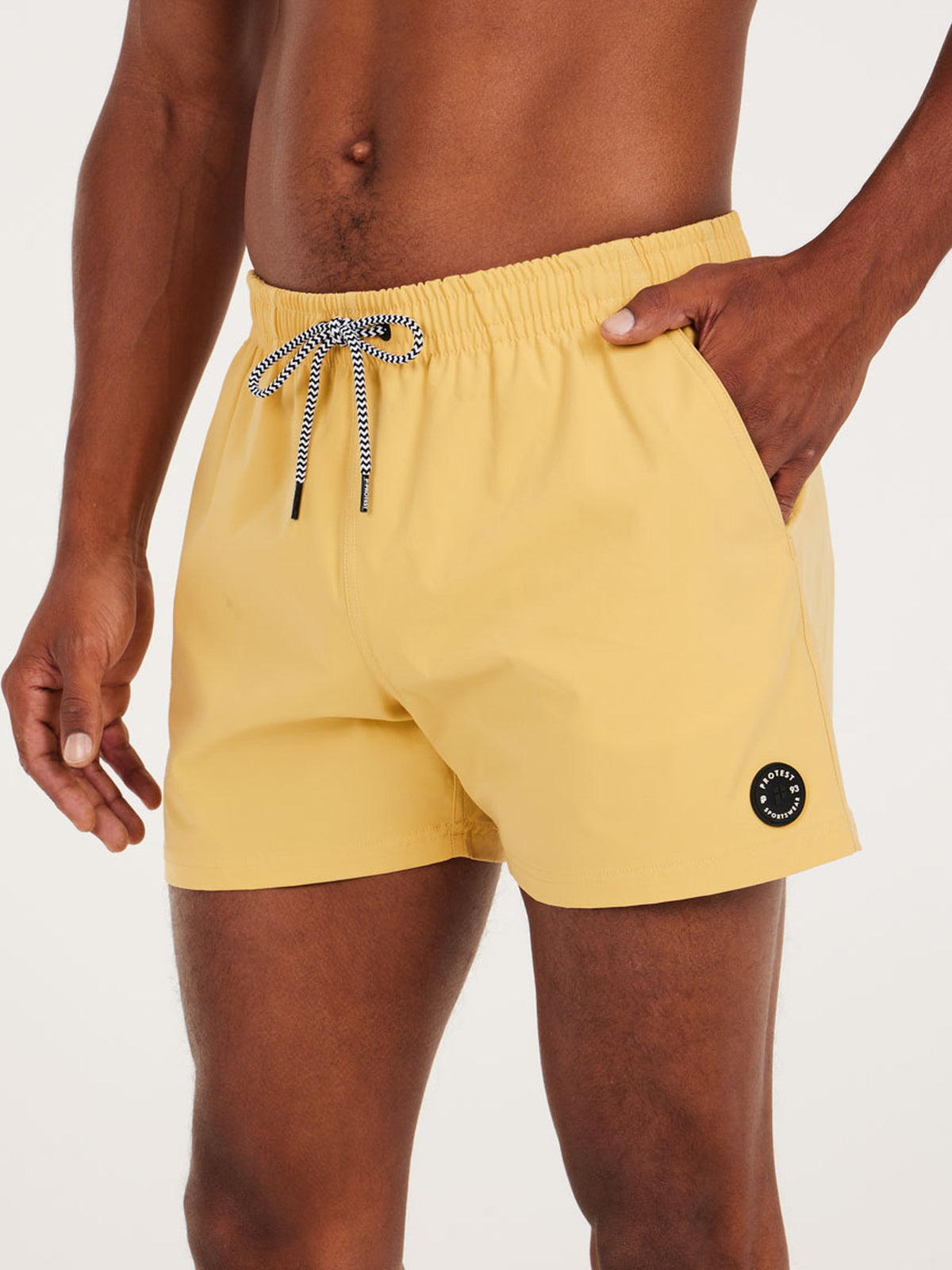 PROTEST PRTYESSINE Swim shorts | ButterYellow