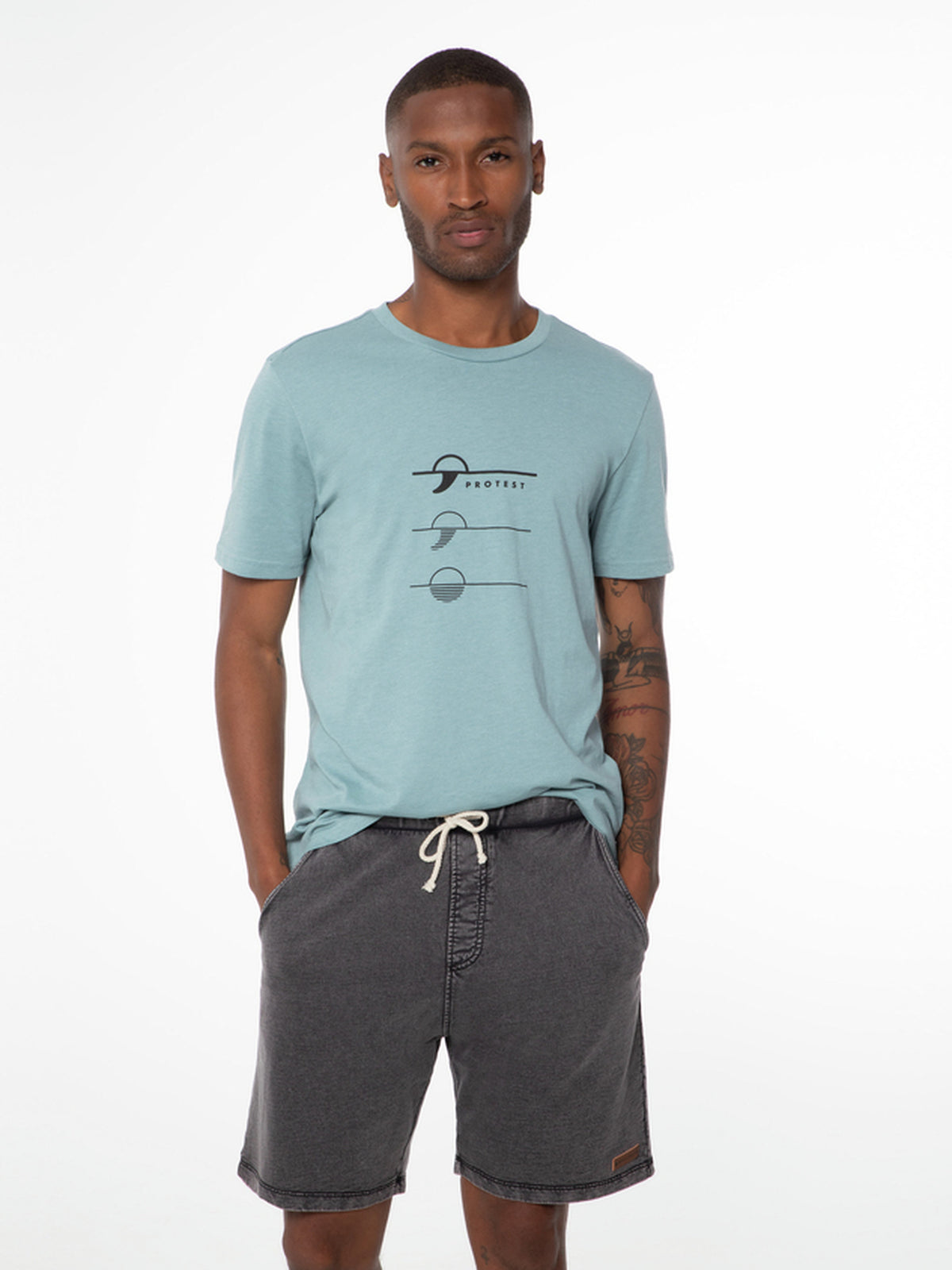 PROTEST CARVER Jogging Shorts | True Black