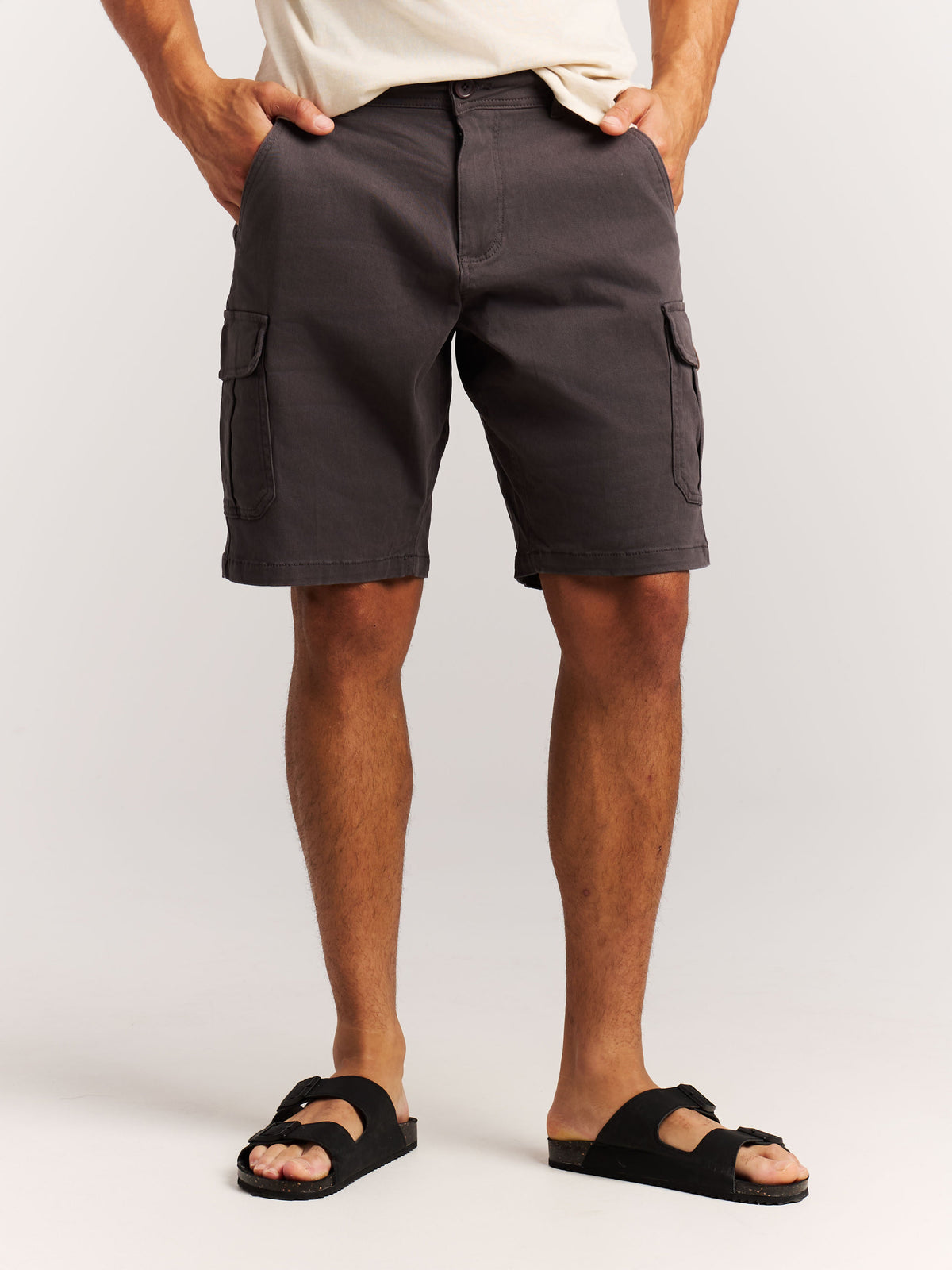 PROTEST PRTNYTRO Shorts | Deep Grey