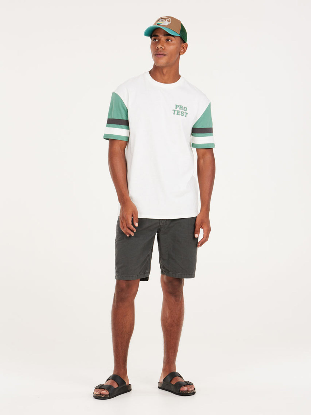 PROTEST PRTComie Shorts | Deep Grey