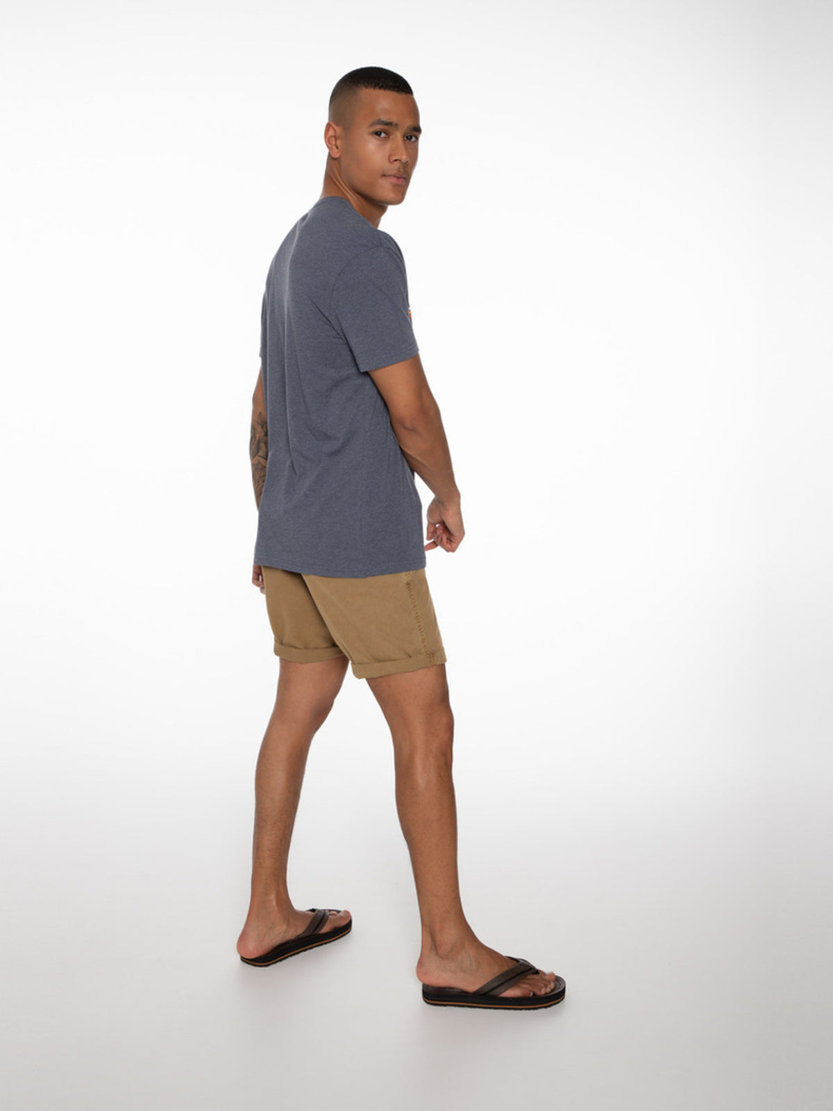 PROTEST FAN shorts | Latte