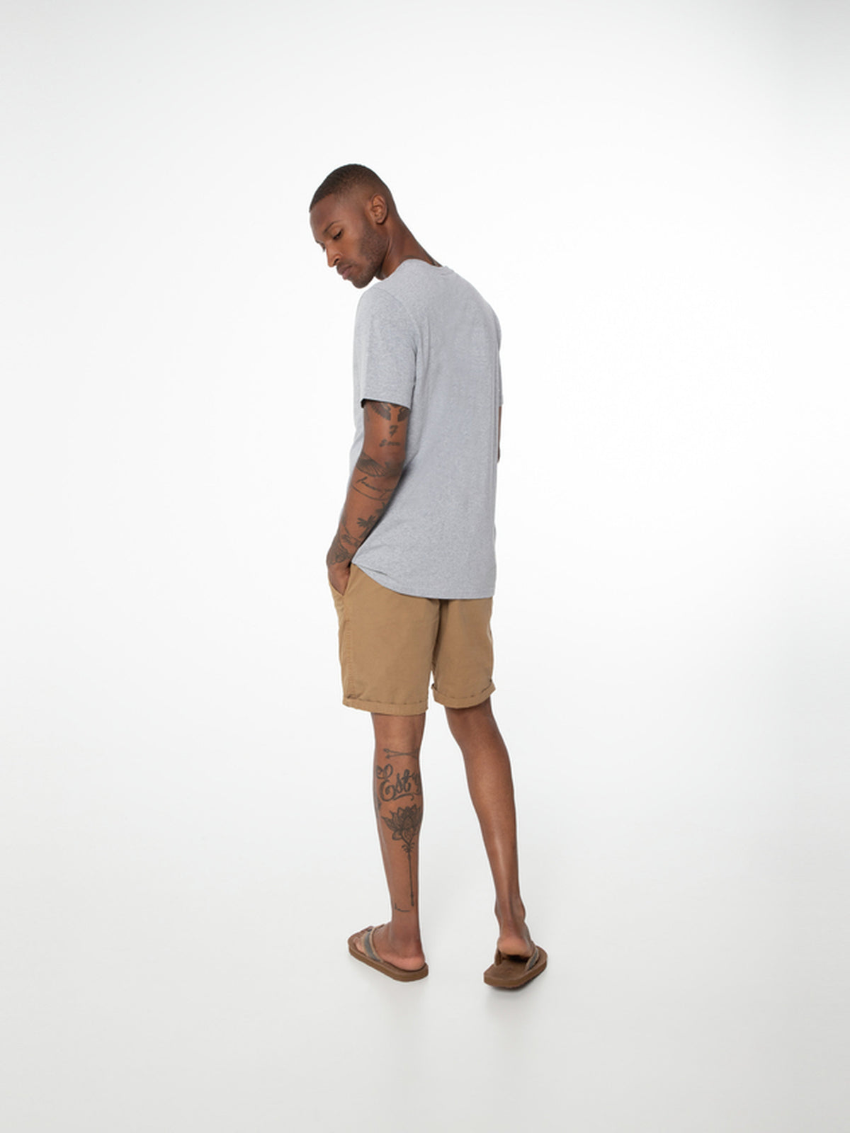 PROTEST FAN shorts | Latte