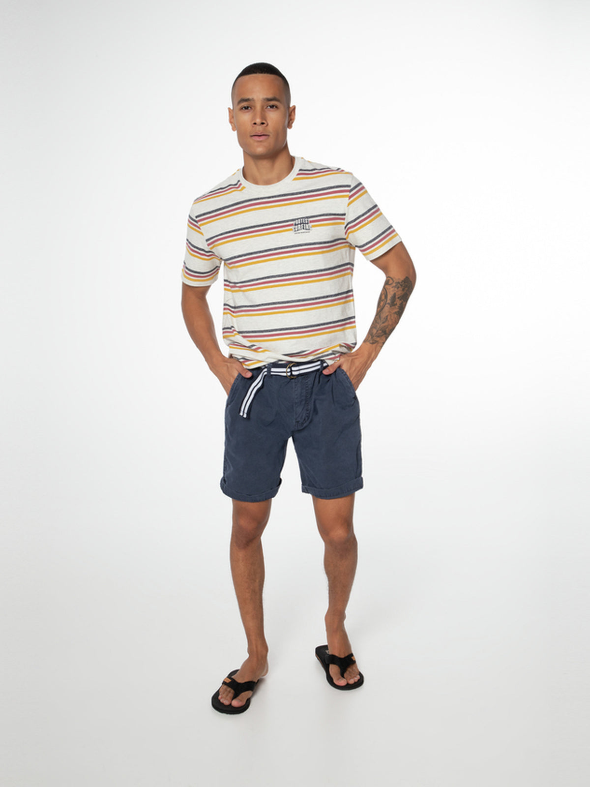 PROTEST FAN shorts | Ground Blue