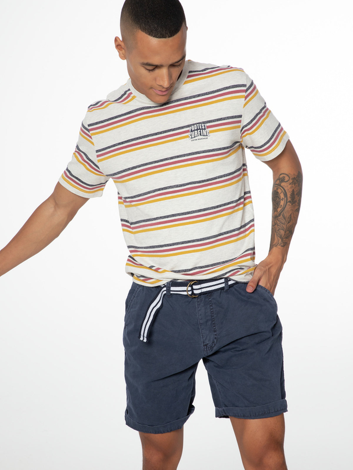 PROTEST FAN shorts | Ground Blue