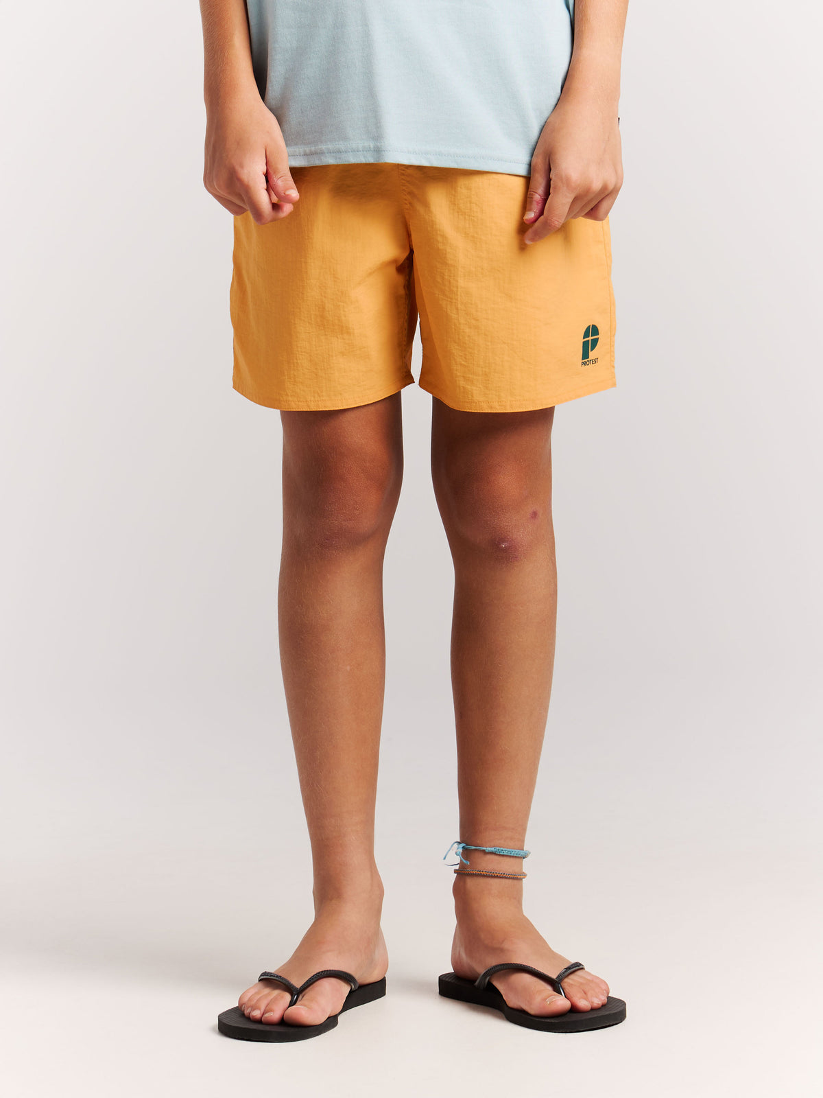 PROTEST CULTURE JR Beach Shorts | Golden Yellow