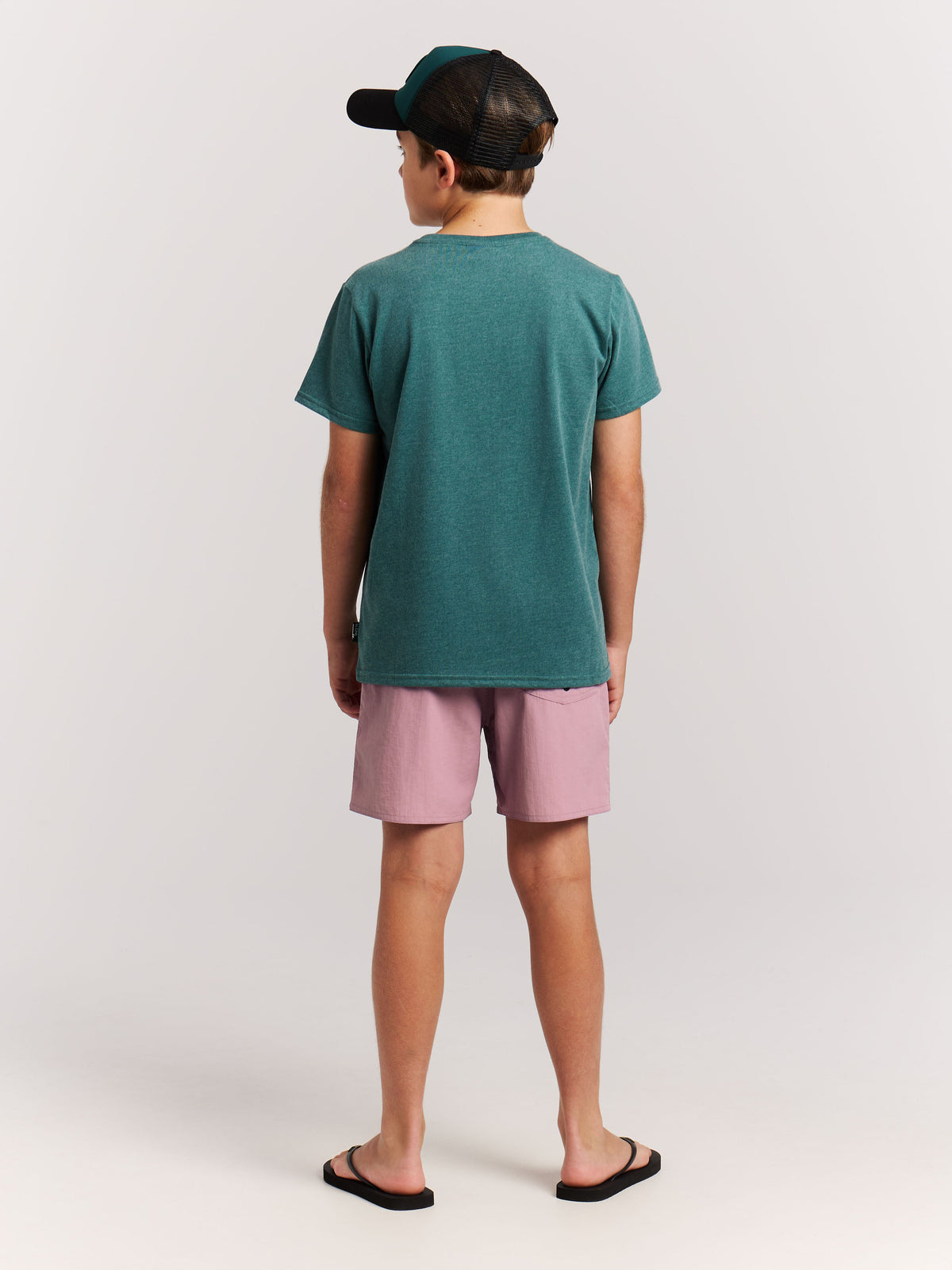 PROTEST CULTURE JR Beach Shorts | Plum Mauve