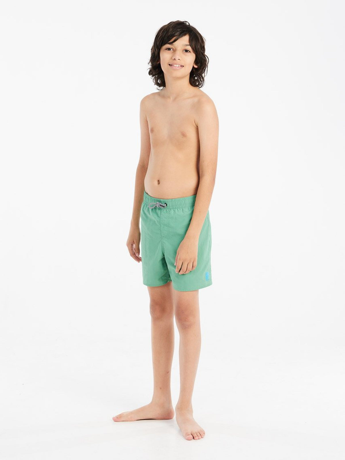 PROTEST CULTURE JR Beach Shorts | Cactus Green