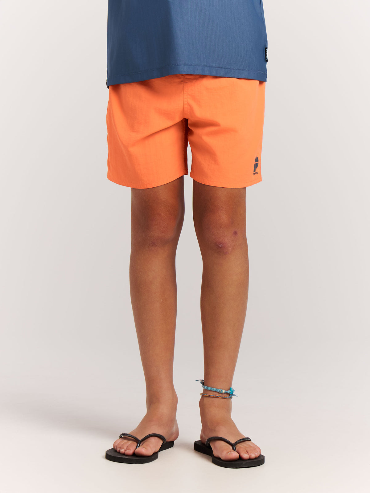 PROTEST CULTURE JR Beach Shorts | Burnt Peach