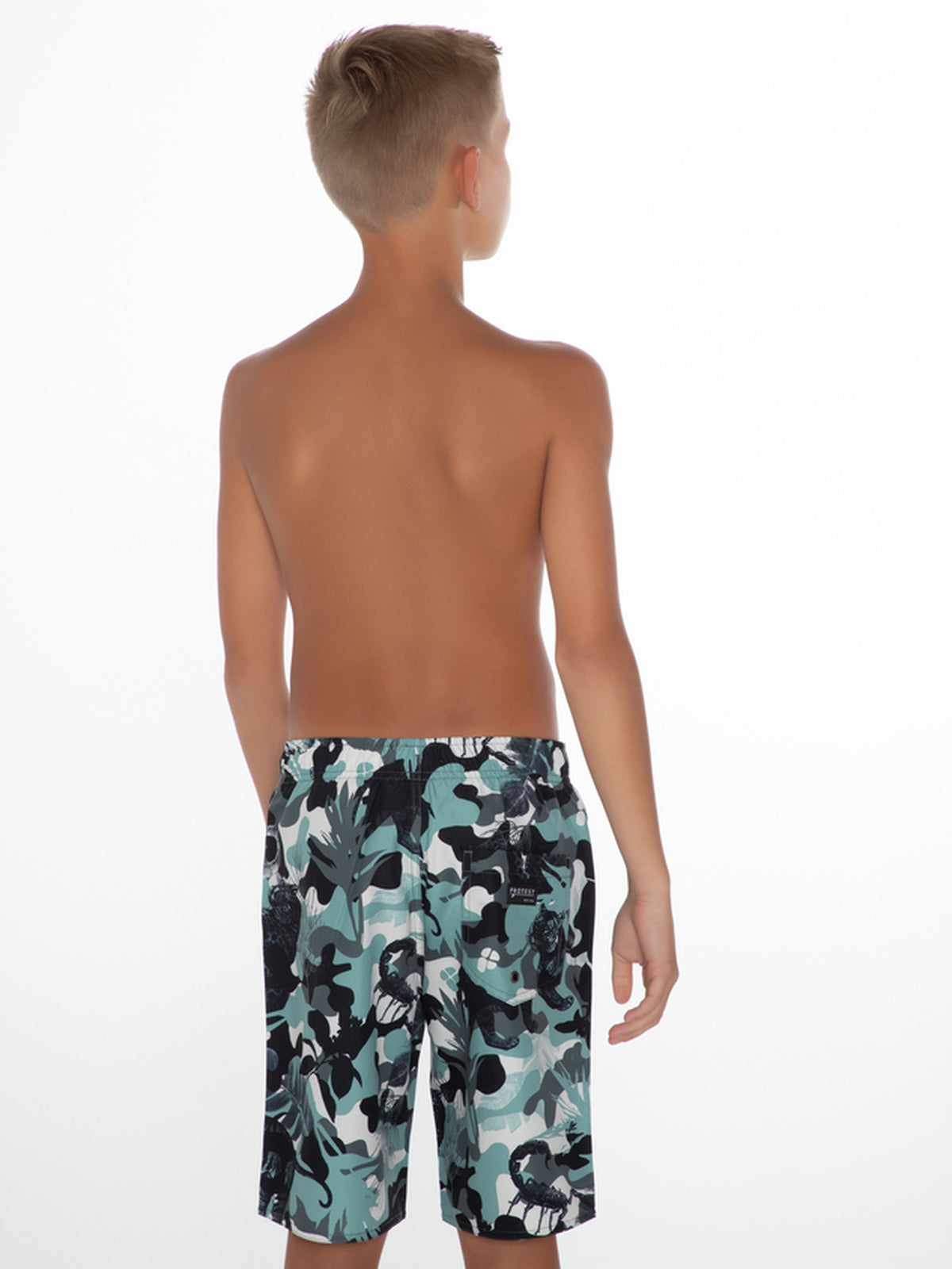 PROTEST PRTBORES JR beachshort | Huntergreen