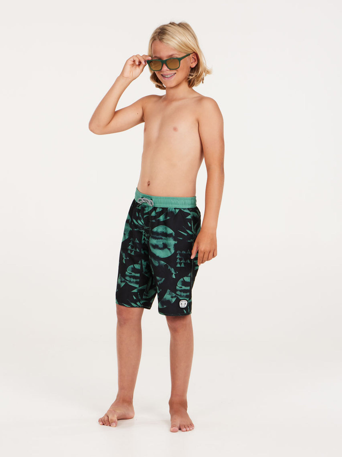 PROTEST PRTTRACE JR beachshort | Frosty Green