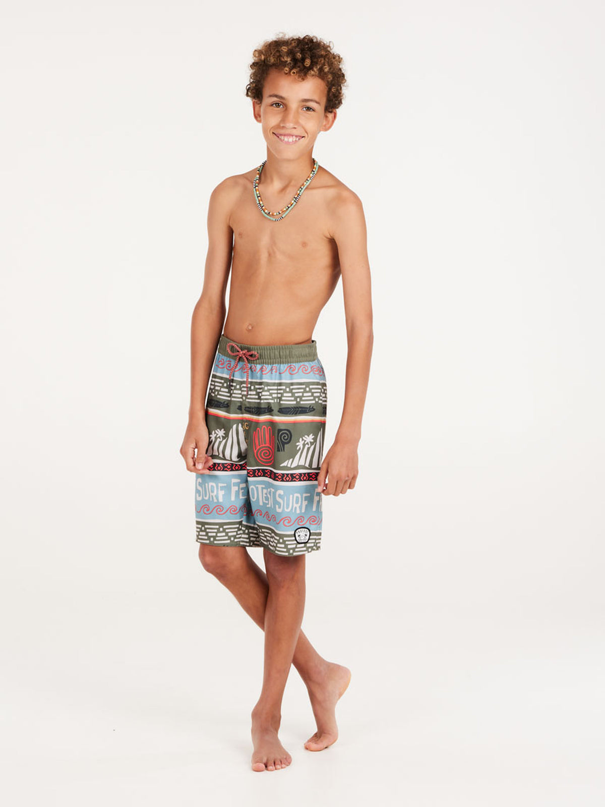 PROTEST PRTCINEMA JR beachshort | Artichoke green