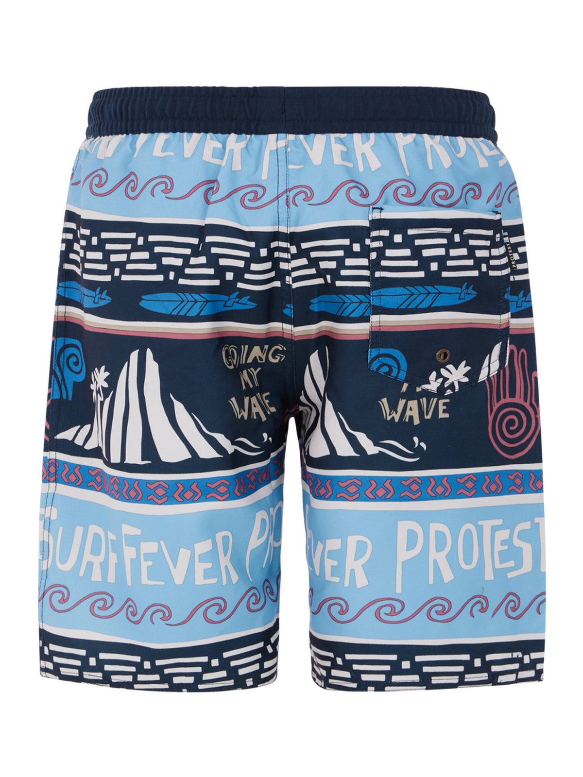 PROTEST PRTCINEMA JR beachshort | Night Skyblue
