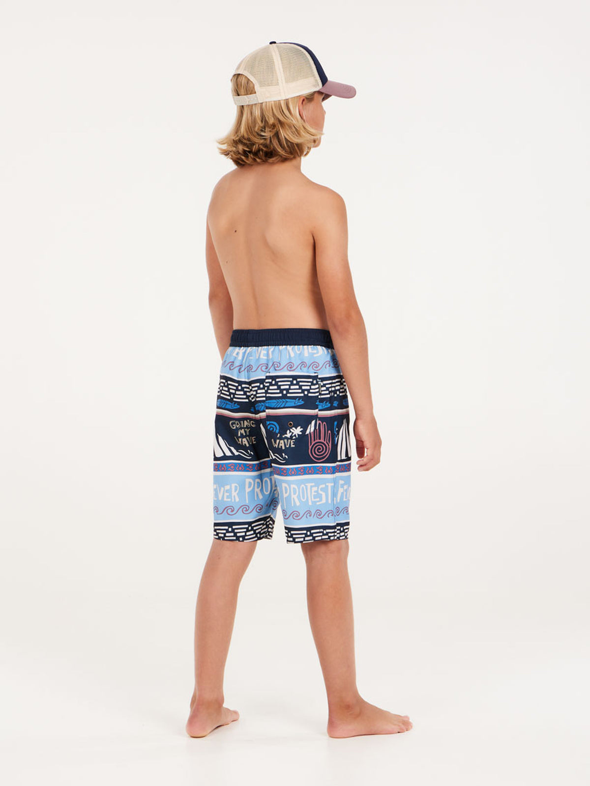 PROTEST PRTCINEMA JR beachshort | Night Skyblue