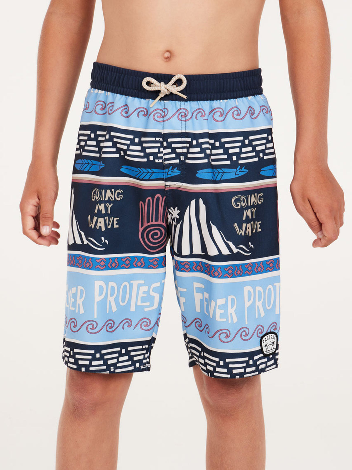 PROTEST PRTCINEMA JR beachshort | Night Skyblue