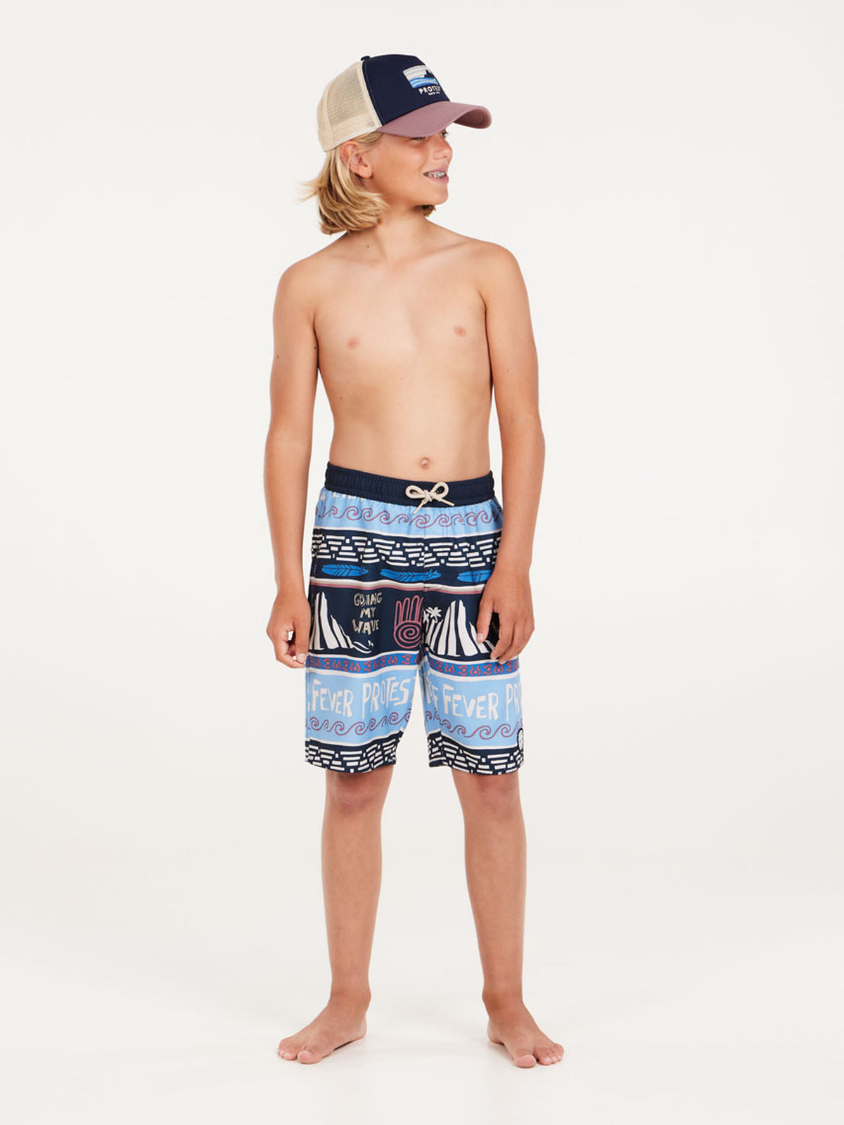PROTEST PRTCINEMA JR beachshort | Night Skyblue