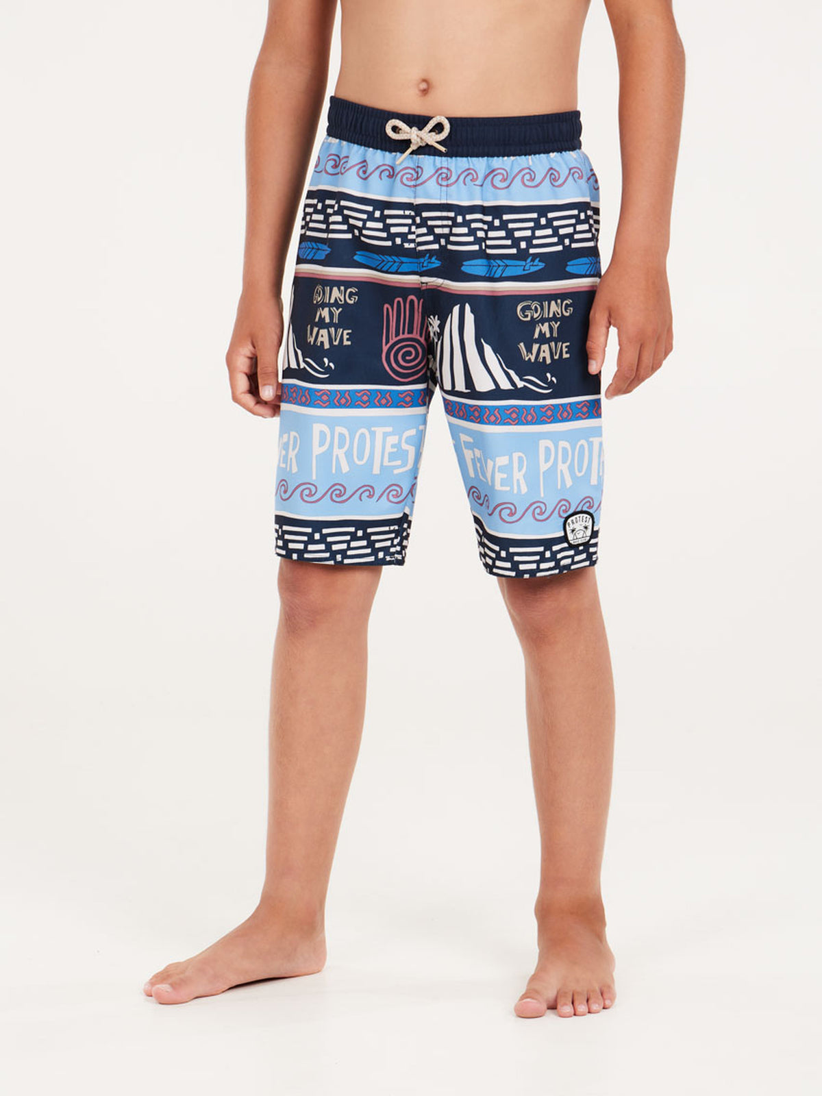 PROTEST PRTCINEMA JR beachshort | Night Skyblue