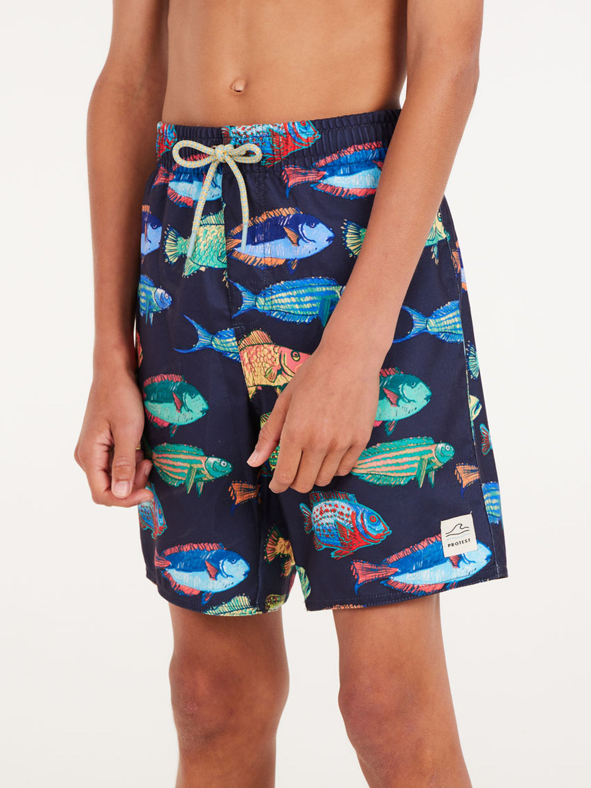 PROTEST PRTFISH JR beachshort | Night Skyblue