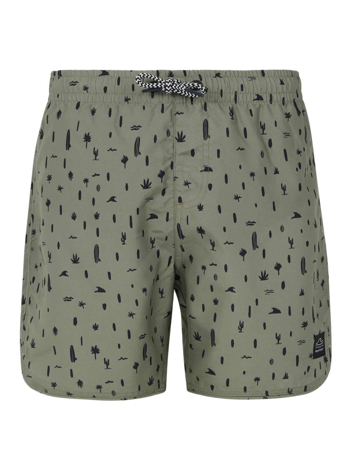 PROTEST PRTSAUL JR beachshort | Artichoke green