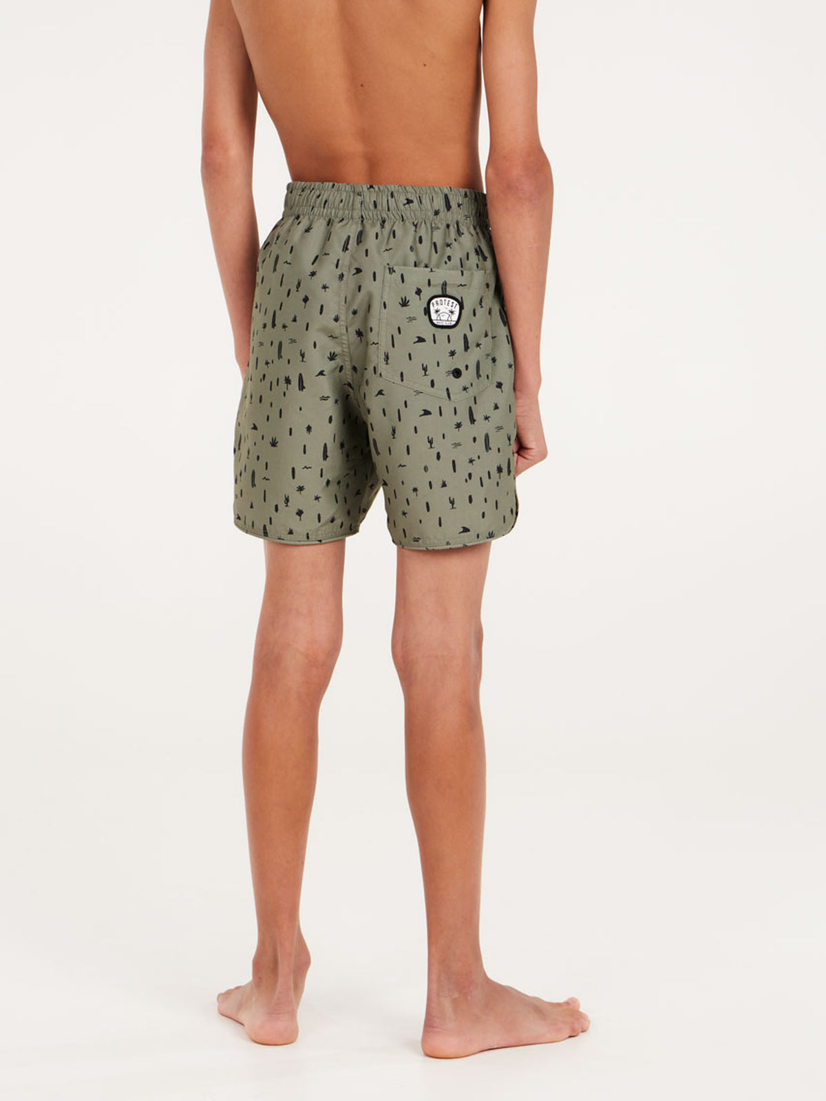 PROTEST PRTSAUL JR beachshort | Artichoke green